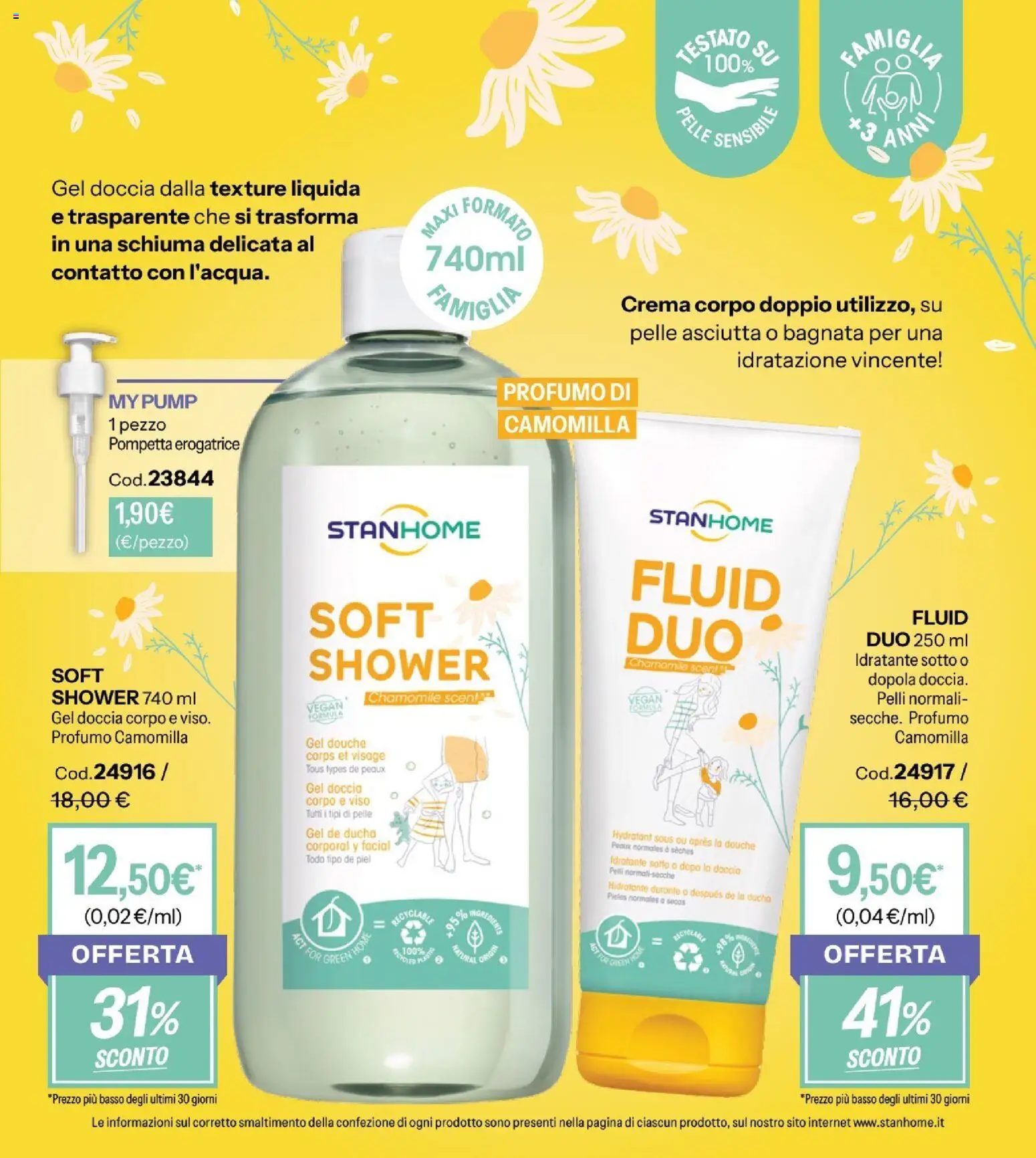 Volantino Stanhome del 11.11.2025 | Pagina: 46 | Prodotti: Crema, Doccia, Profumo