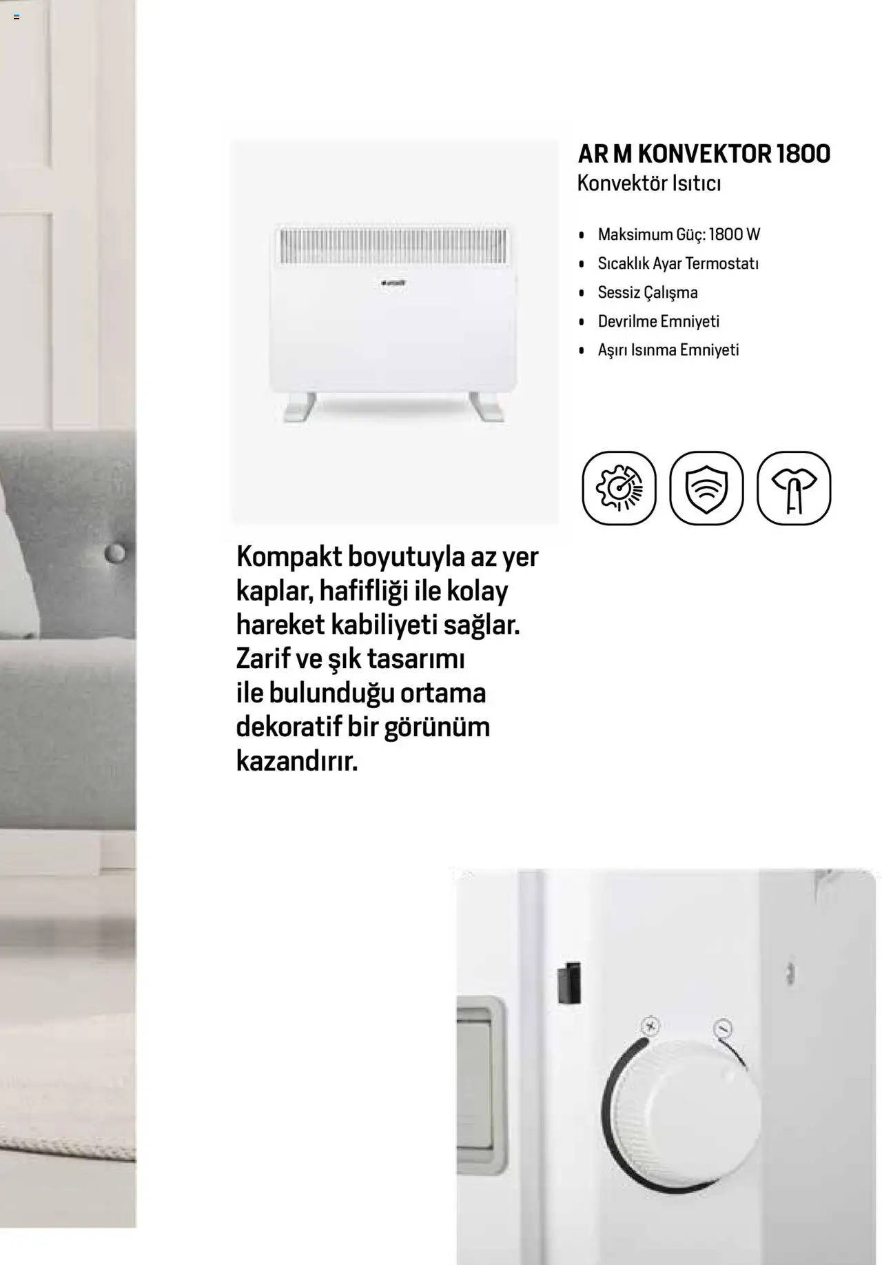 Arçelik Katalog - Isıtıcı - 01.09.2022 tarihinden itibaren geçerlidir | Sayfa: 5