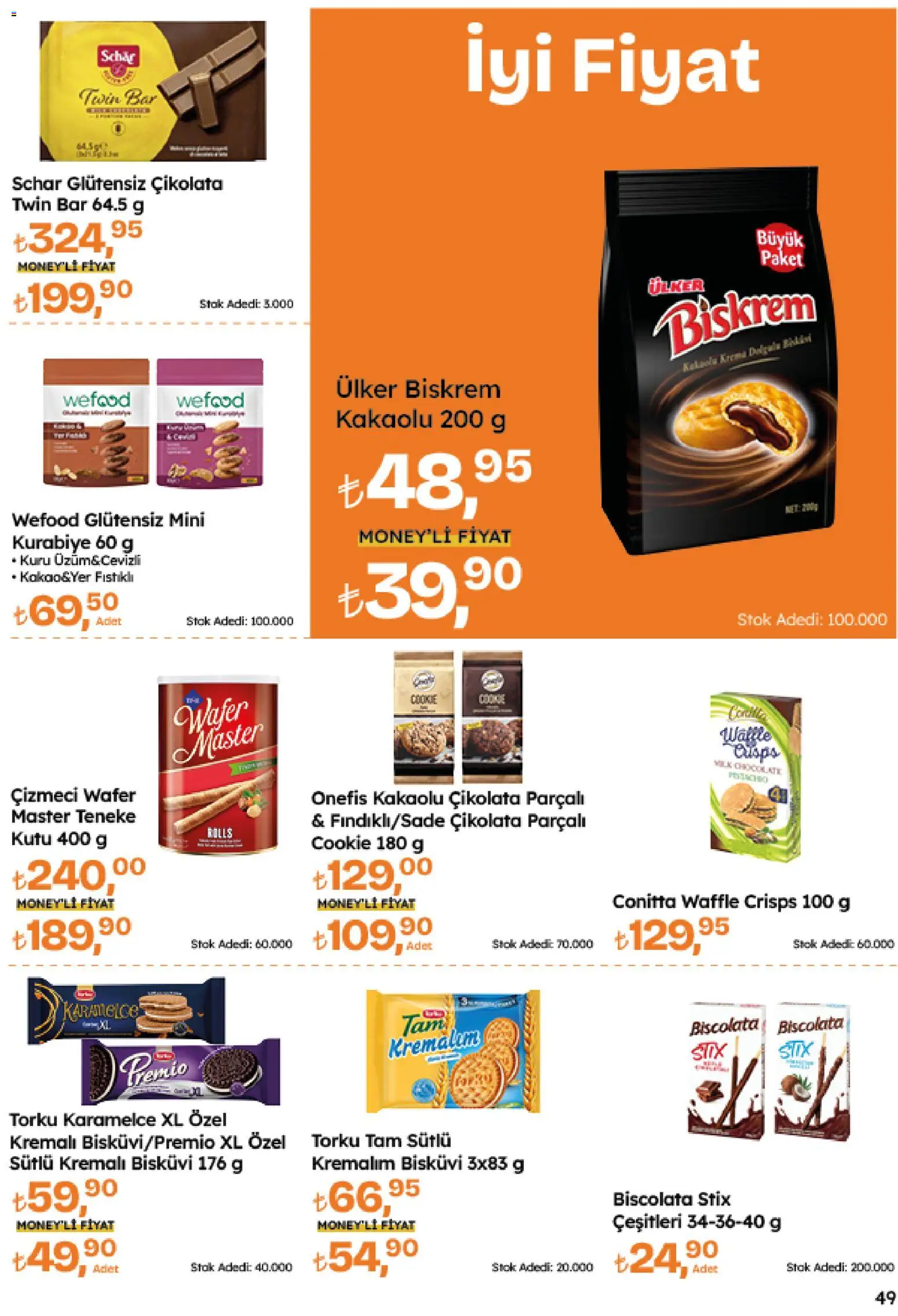 Migros Katalog - Migroskop - 26.03.2026 tarihinden itibaren geçerlidir | Sayfa: 49 | Ürünler: Kutu, Çikolata, Atlet, Krema