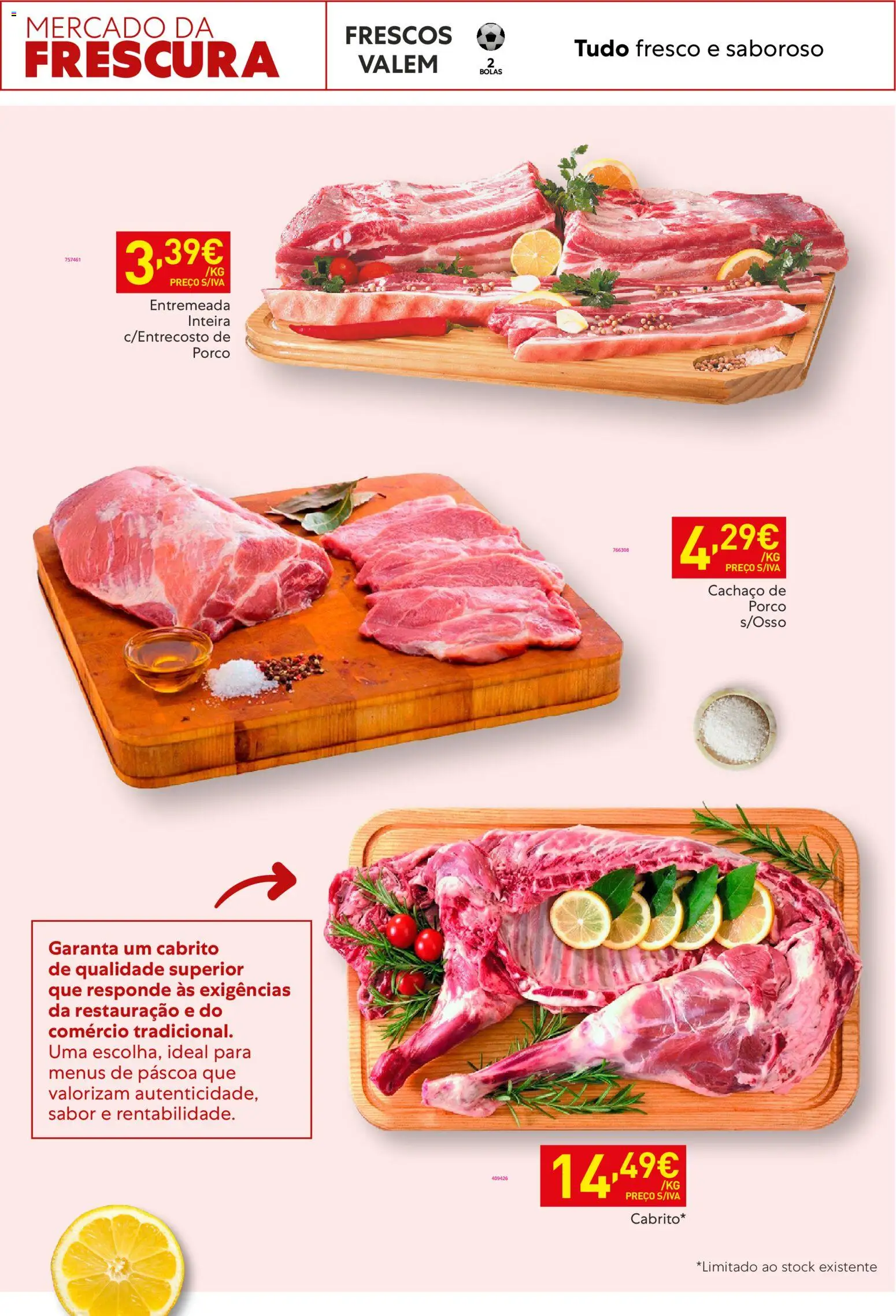 Recheio Horeca │ válido de 17.03.2026 | Página: 4 | Produtos: Cabrito