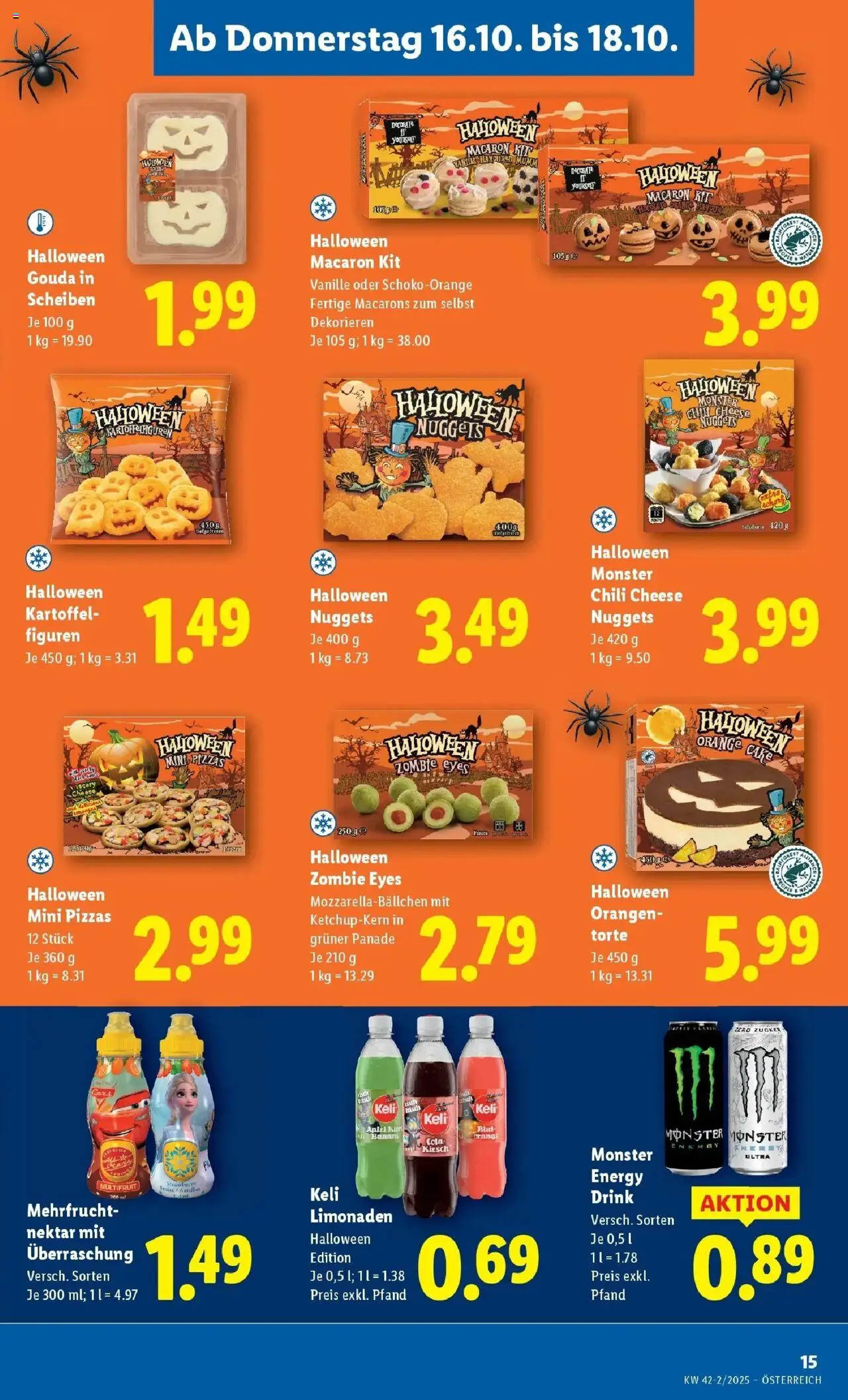 Lidl Flugblatt - Jenbach, Eferding, Dornbirn gültig ab 15.10.2025 | Seite: 19 | Produkte: Zucker, Chili, Orangen