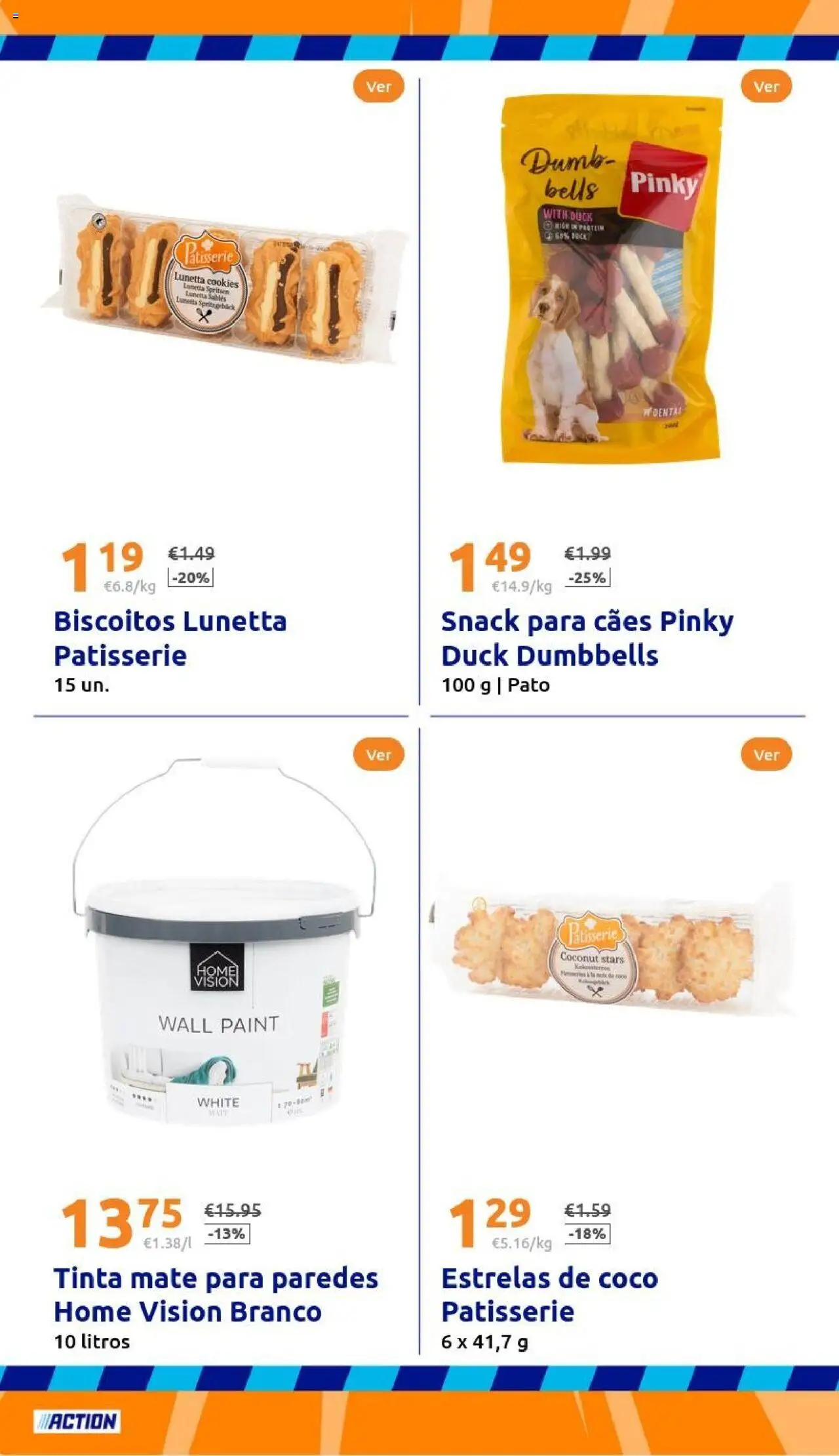 Action folheto │ válido de 17.09.2025 | Página: 22 | Produtos: Tinta, Biscoitos