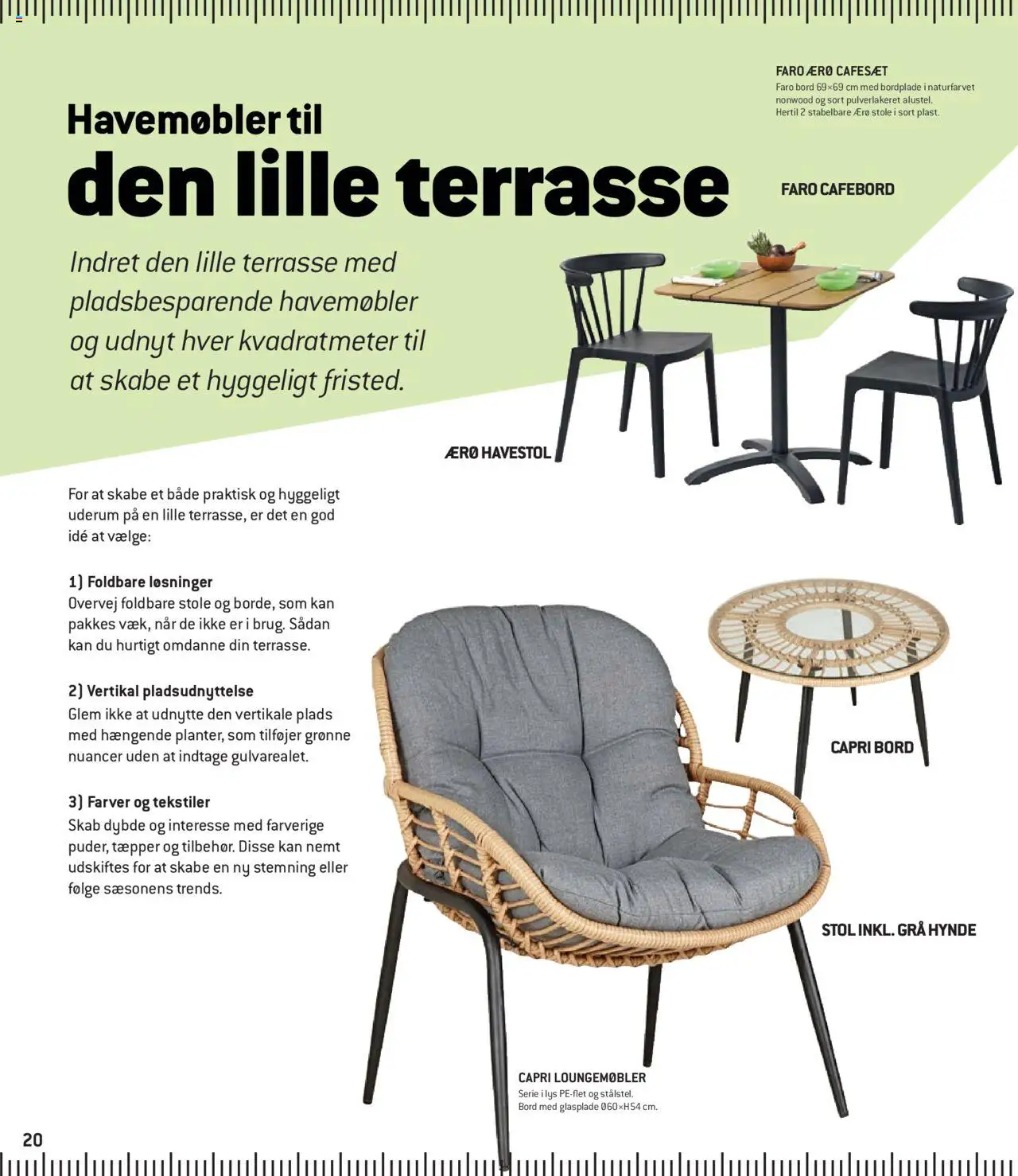 XL-BYG Tilbudsavis gyldig fra 30.06.2025 | Side: 21 | Produkter: Bord, Stol, Havemøbler, Loungemøbler