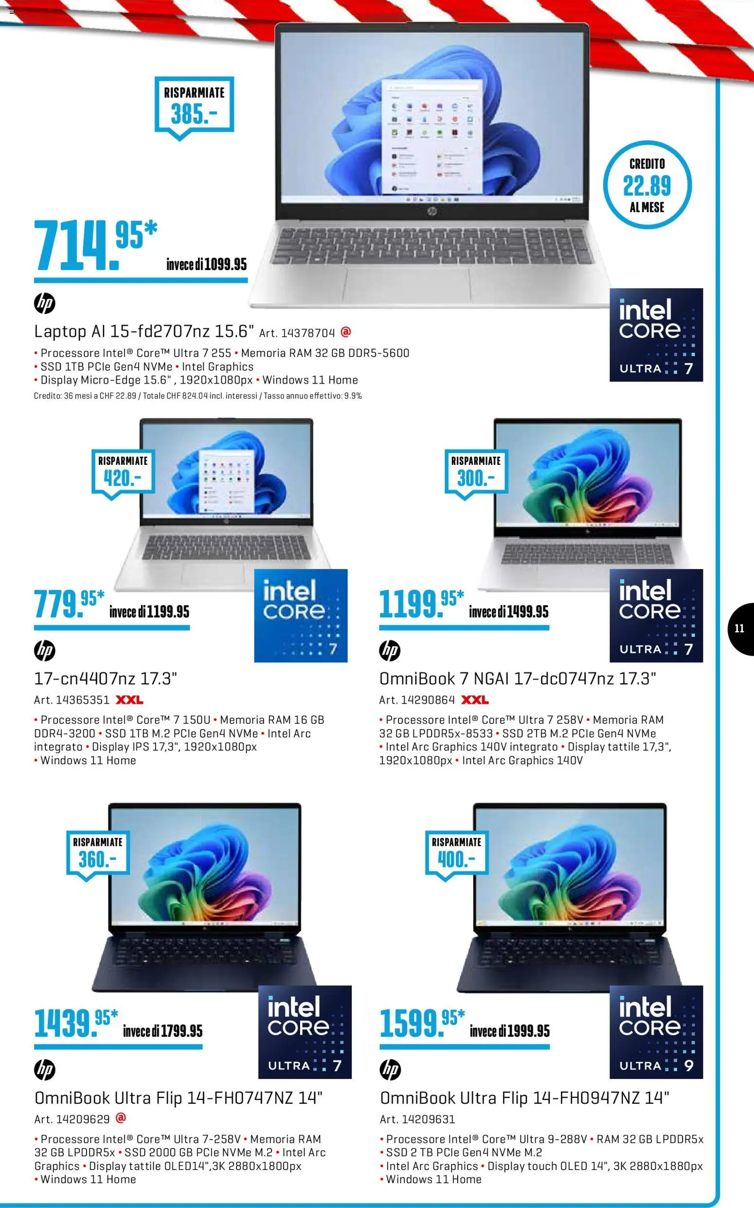 Interdiscount Aktionen IT – gültig ab 12.01.2026 | Seite: 11 | Produkte: Laptop