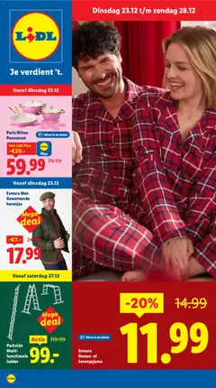 Lidl - Non food folder - Week 52 - Voorbeeld van een folder van Lidl, geldig van 23.12.2025