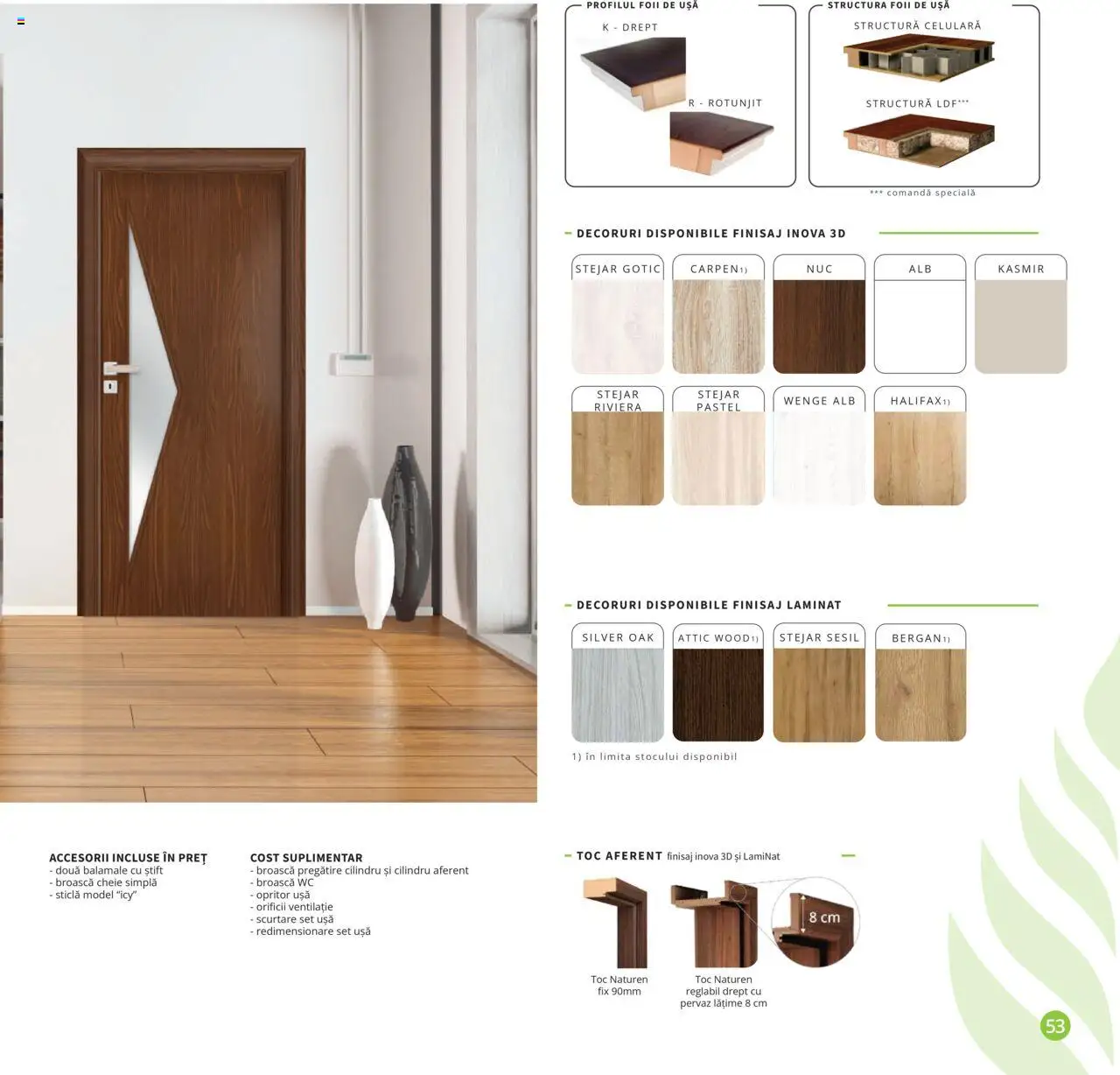 Proges catalog - Naturen – valabil de la 01.08.2025 | Pagină: 53 | Produse: Ușă
