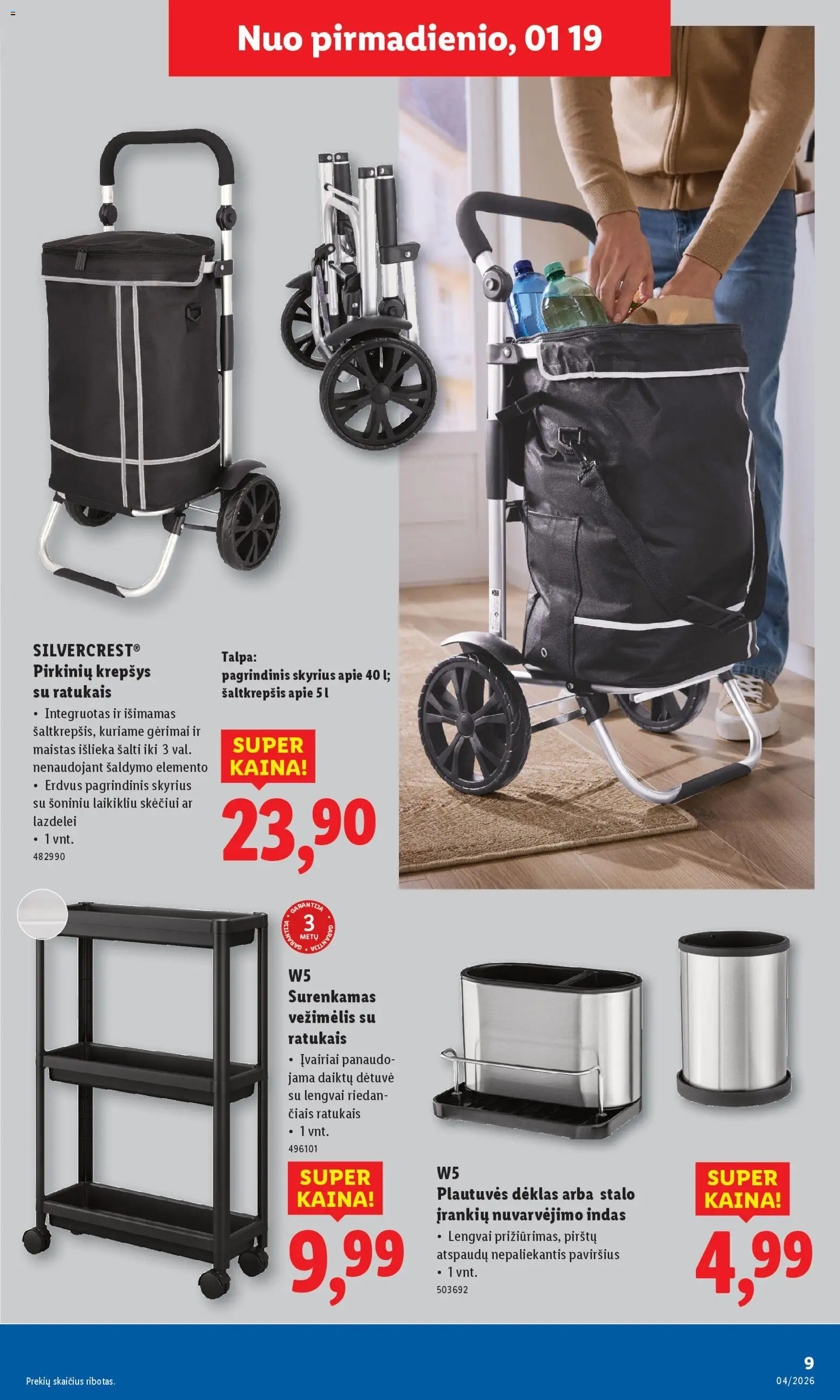 LIDL akcijos nuo 19.01.2026 | Puslapis: 9