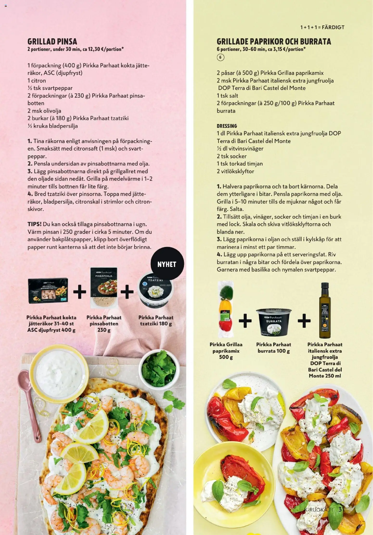 K-Market tarjoukset - K-mat – voimassa 06.05.2026 alkaen | Sivu: 31 | Tuotteet: Tzatziki, Basilika