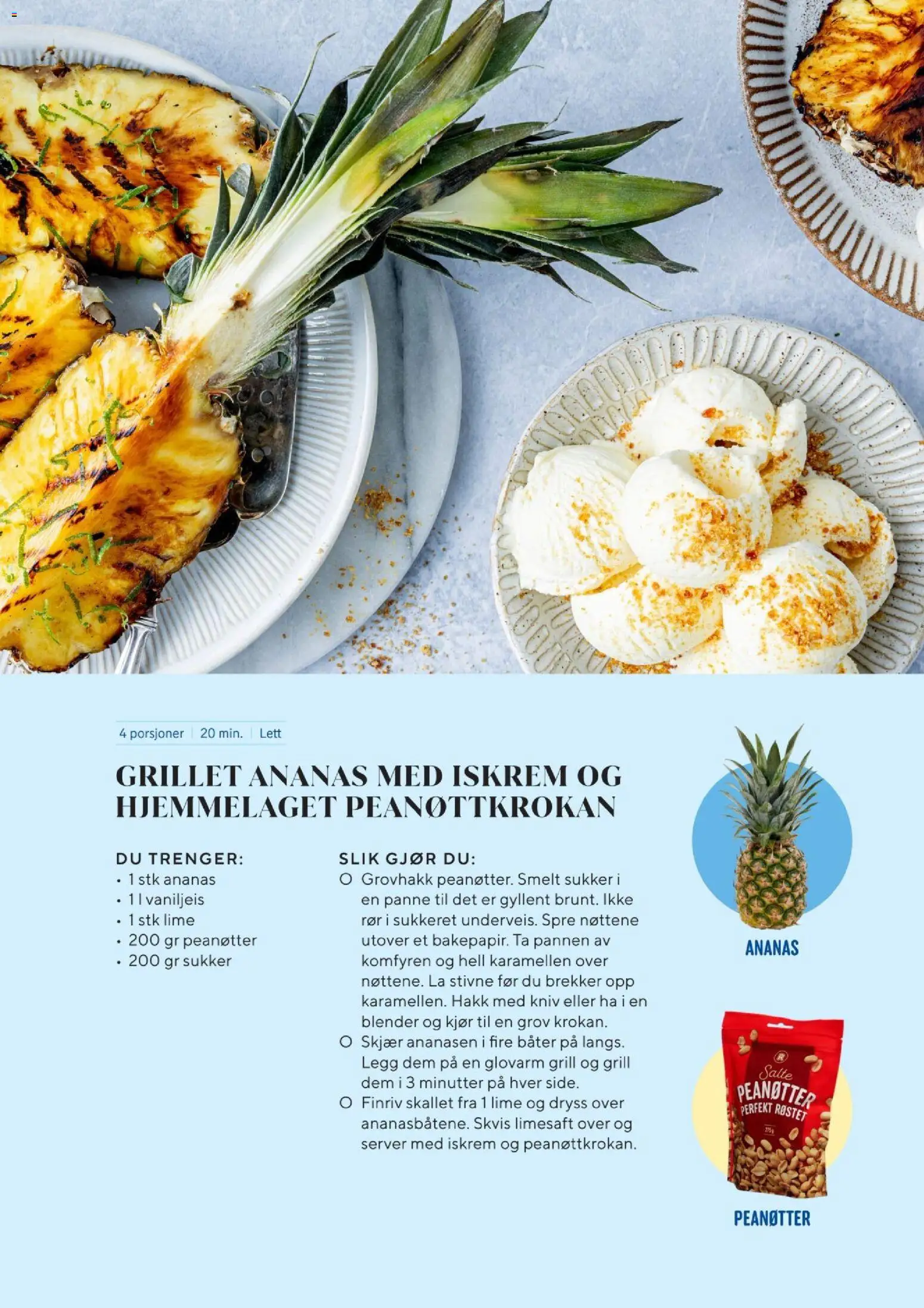 {H1} | Side: 46 | Produkter: Iskrem, Olivolja, Blender, Peanøtter