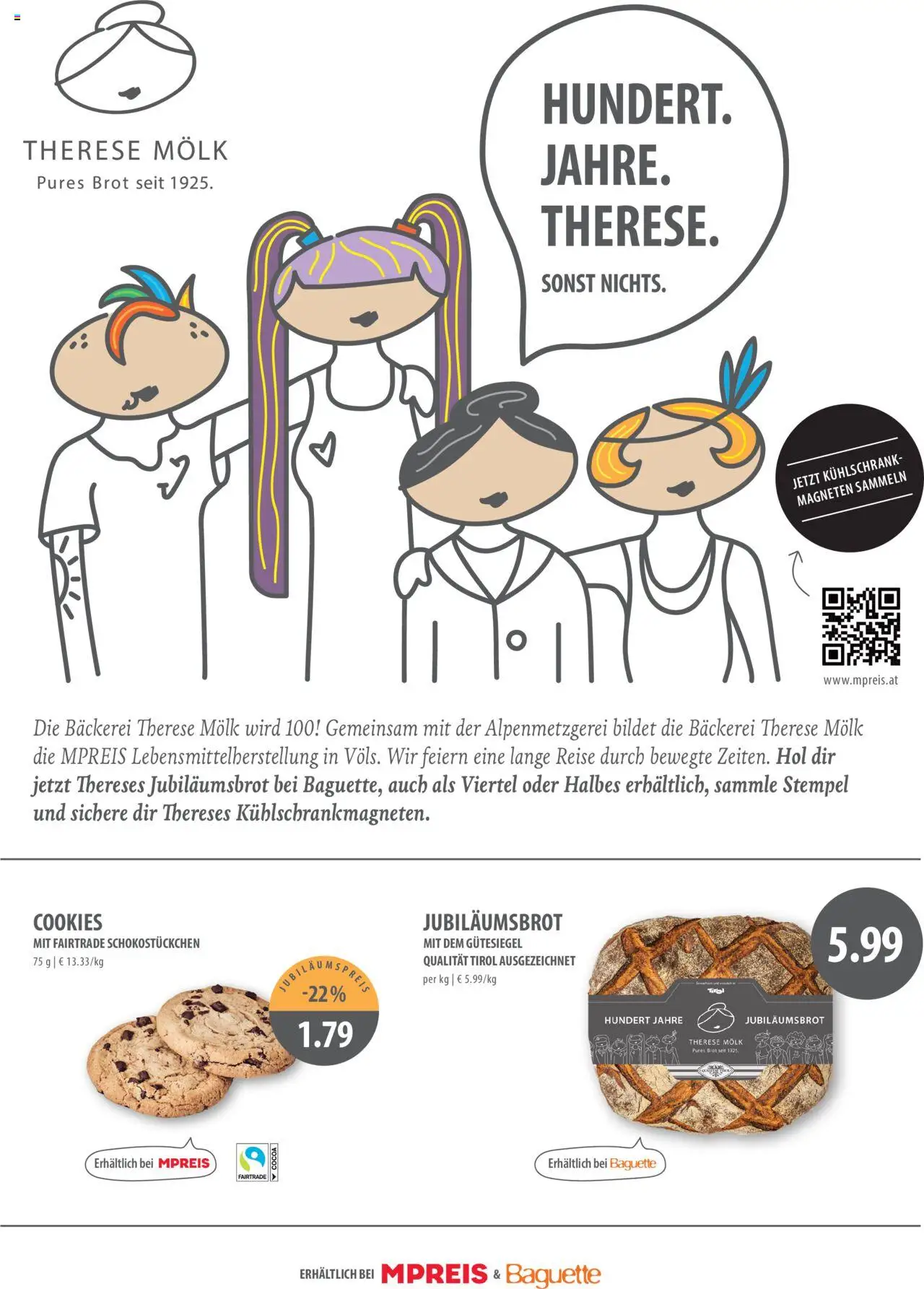 MPREIS Lenzing gültig ab 02.10.2025 | Seite: 7 | Produkte: Jääkaappipakastin, Kühlschrank, Bäckerei, Brot