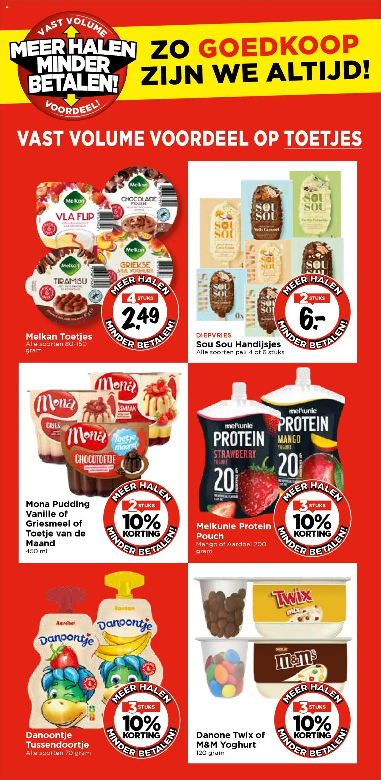  | Pagina: 7 | Producten: Chocolade, Pudding, Pavilon, Twix
