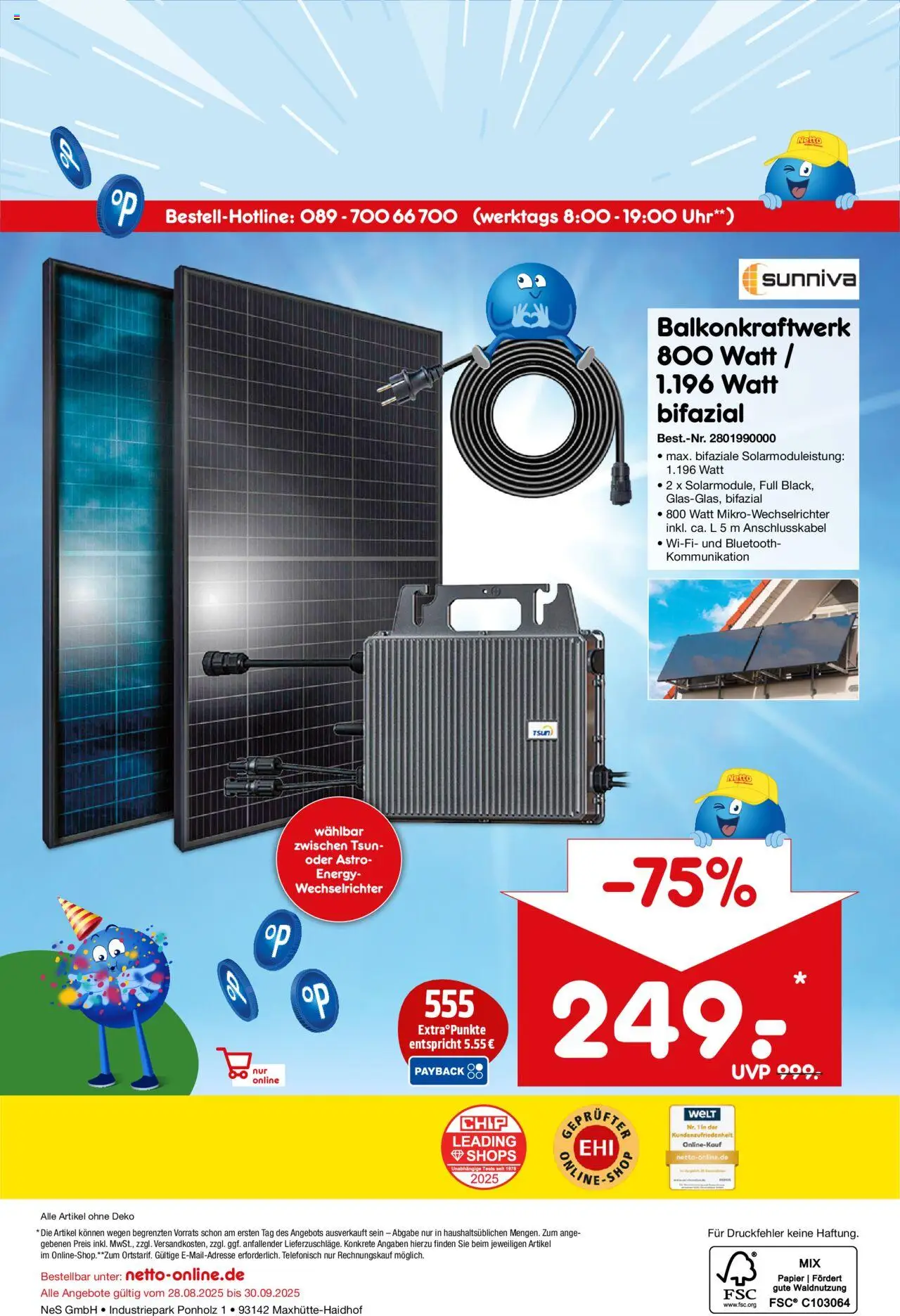 Netto Marken-Discount Online-Angebote September - gültig ab dem 01.09.2025 | Seite: 24 | Produkte: Energy, Uhr