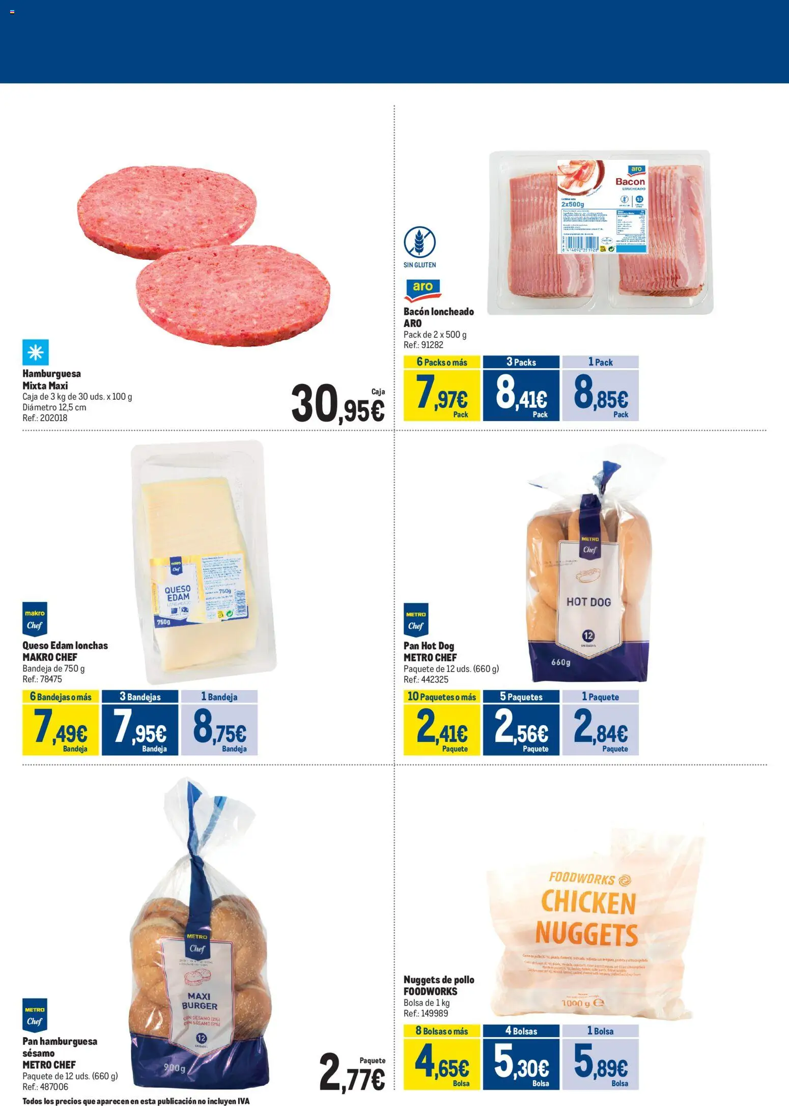 Makro San Isidro Leganés │ válido desde el 24.04.2026 | Página: 2 | Productos: Pan, Bandeja, Loncheado, Nuggets