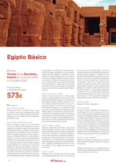 Vista previa Halcón Viajes Egipto válido desde el 01.07.2025 | Página: 34 | Productos: Té, Navegación, Biblioteca