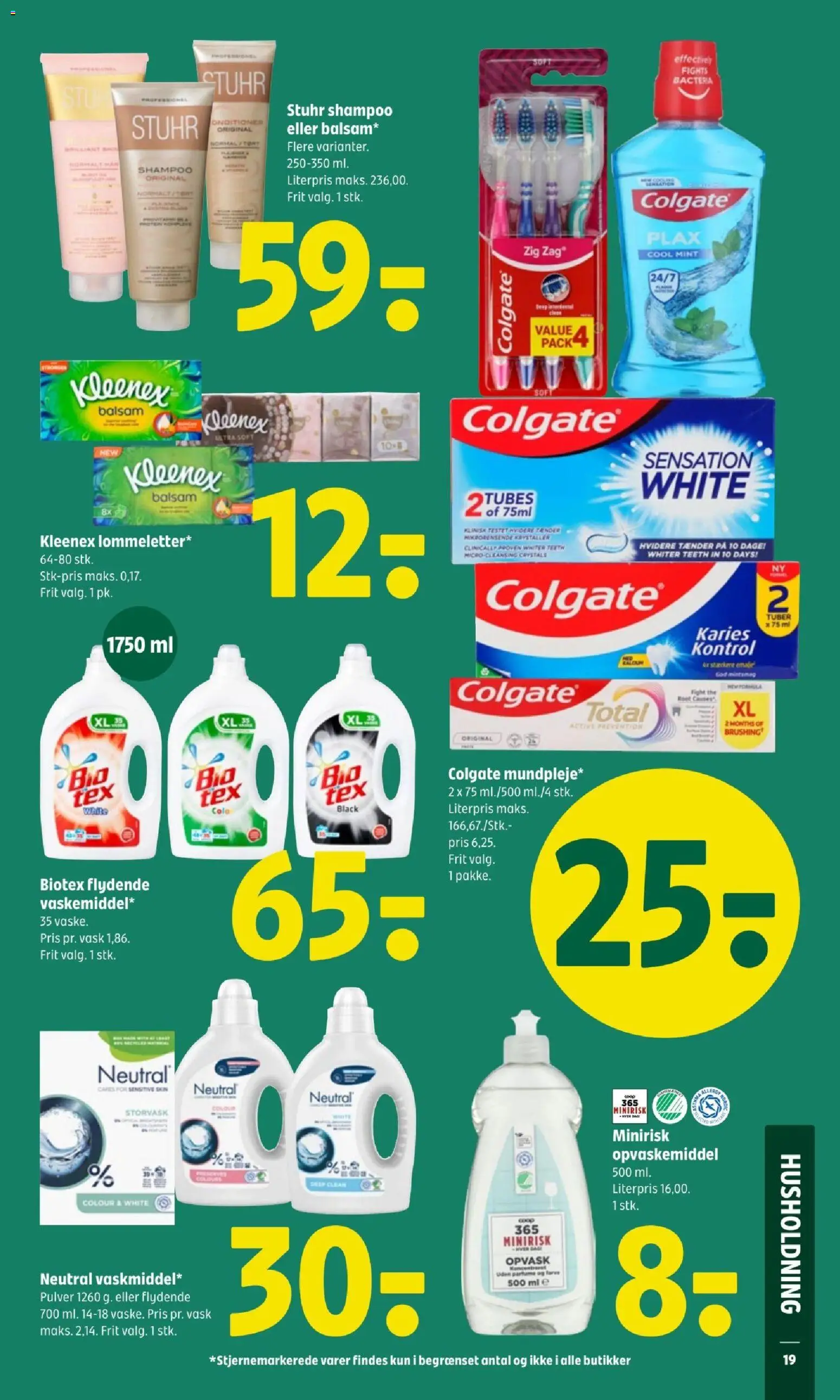 Coop 365 tilbudsavis – gyldig fra 15.01.2026 | Side: 21 | Produkter: Shampoo, Balsam, Opvaskemiddel, Cola