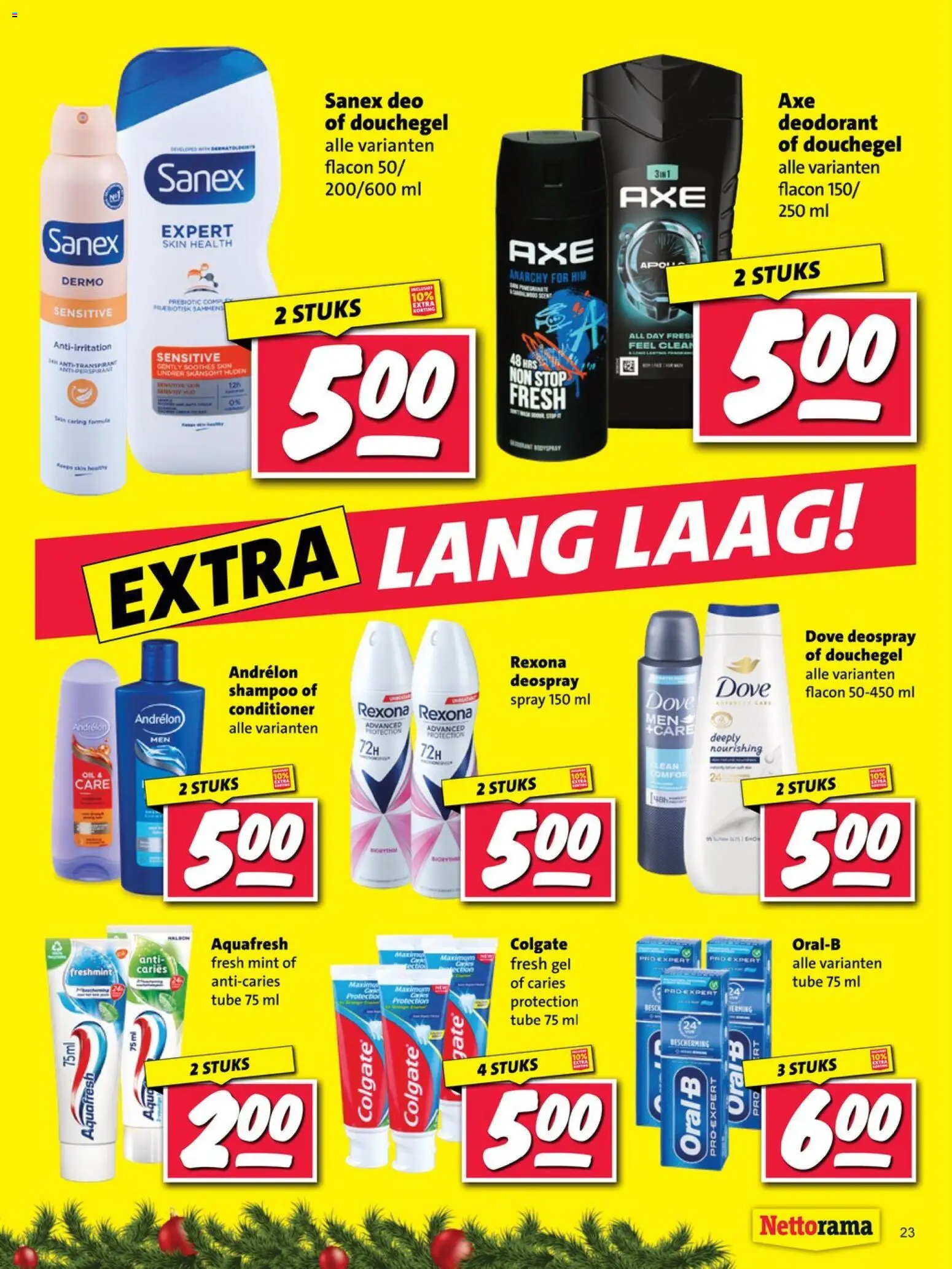 {H1} | Pagina: 23 | Producten: Gel, Shampoo, Conditioner, Douchegel