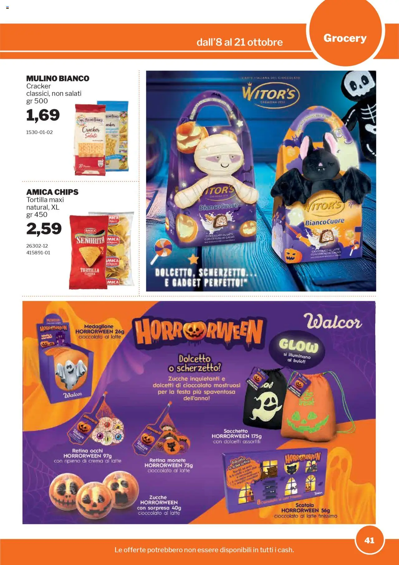 Volantino Sogegross del 08.10.2025 | Pagina: 41 | Prodotti: Crema, Latte, Cacao, Scatola