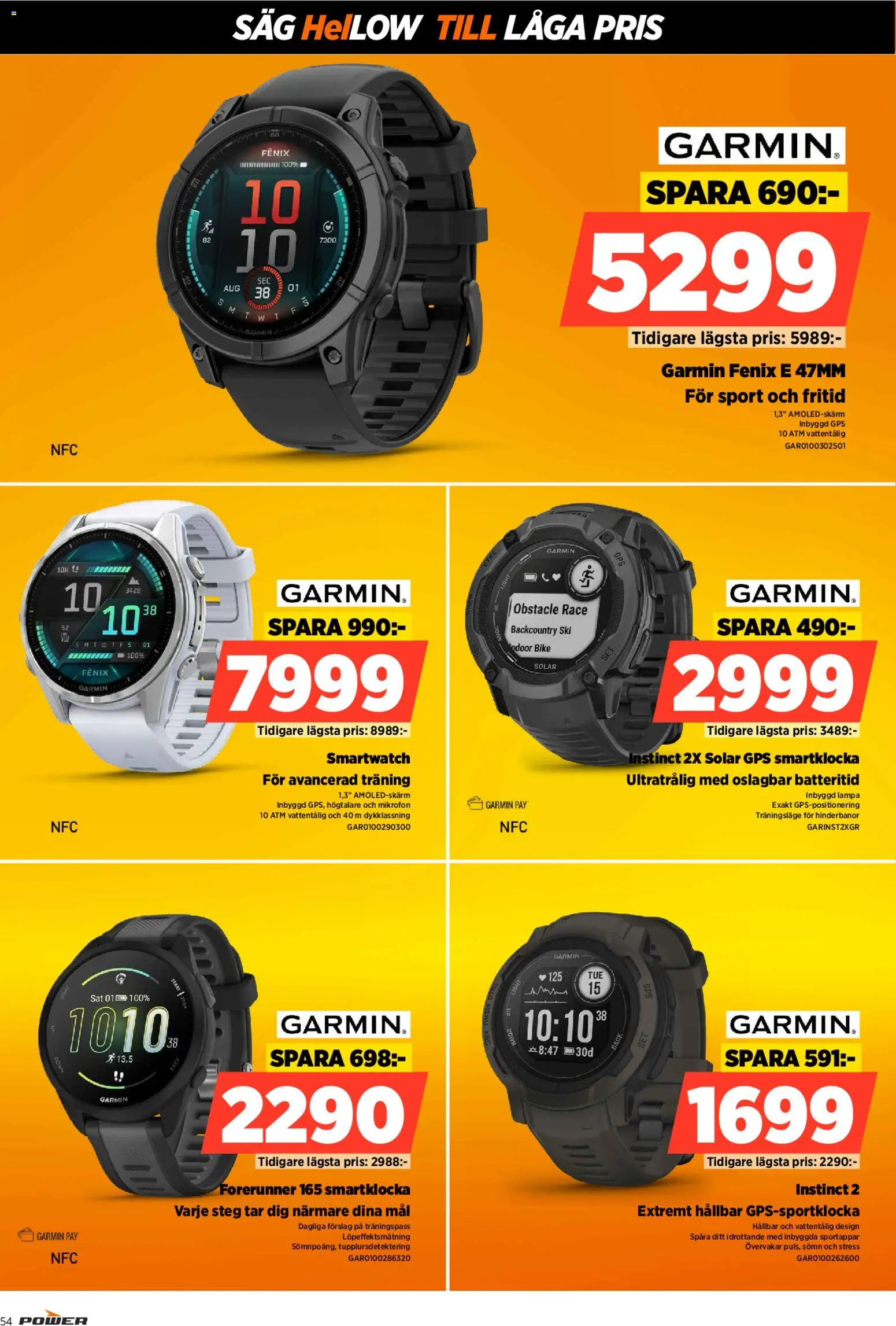 Power reklamblad aktuell från 02.03.2026 | Sida: 54 | Produkter: Såg, Lampa, Mikrofon, Högtalare