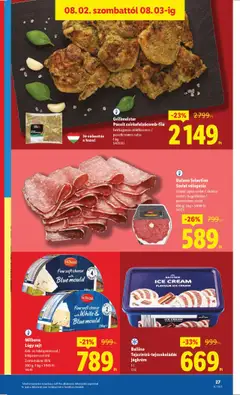 Lidl akciós ujság - amely érvényes a következő dátumtól: 31.07.2025 | Oldal: 27