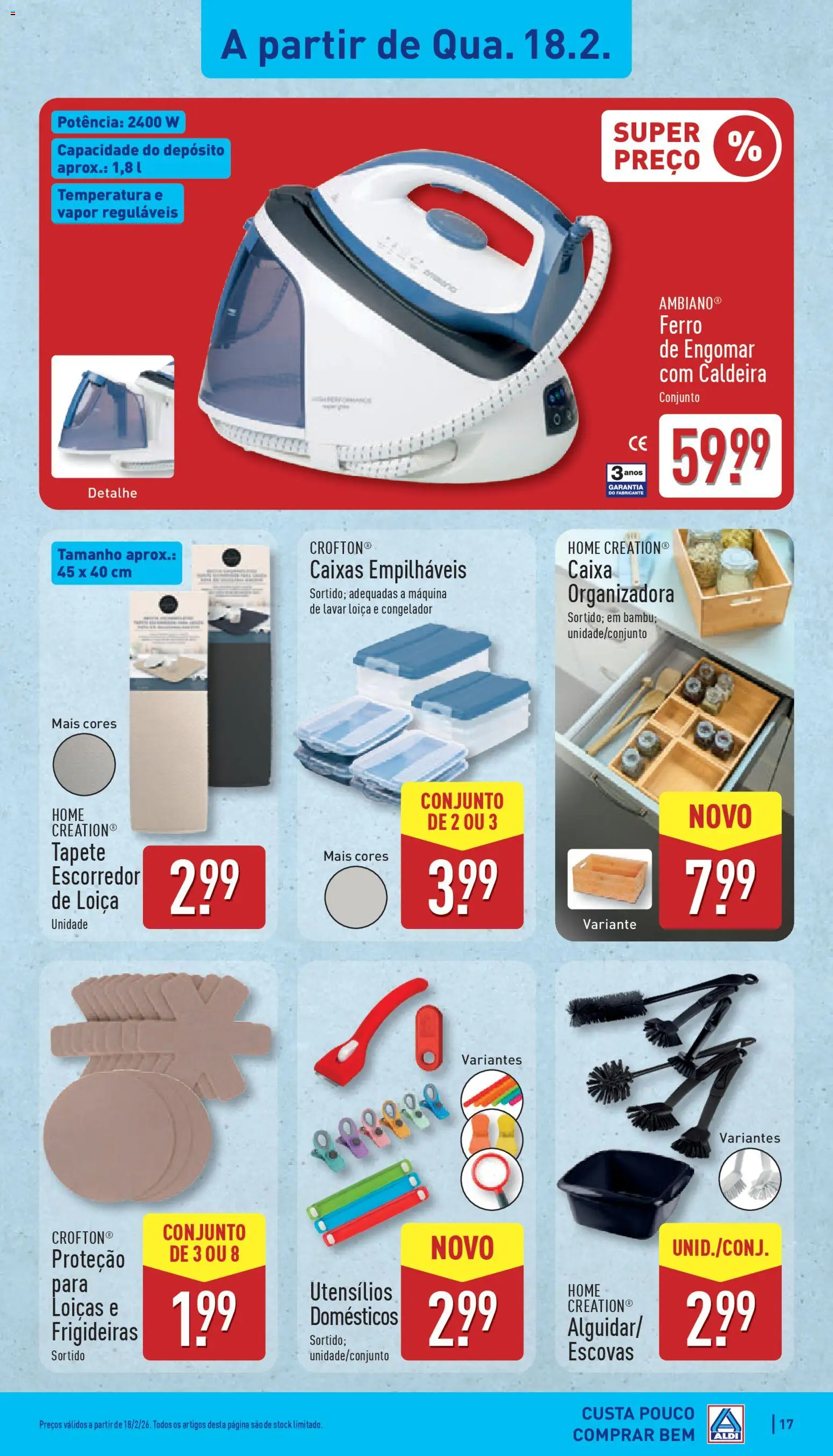 Aldi folheto │ válido de 16.02.2026 | Página: 17