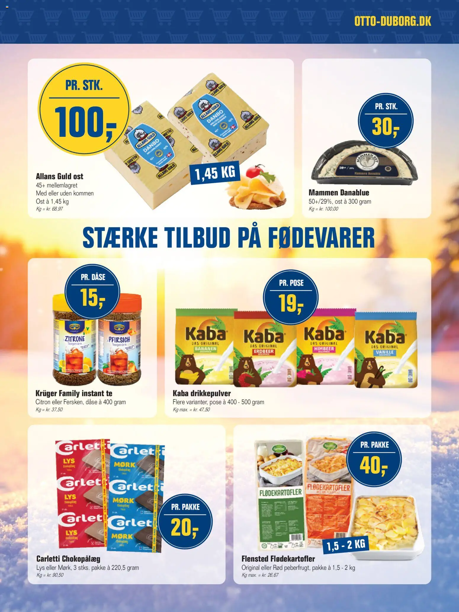 Otto Duborg tilbudsavis – gyldig fra 28.01.2026 | Side: 6 | Produkter: Ost, Te