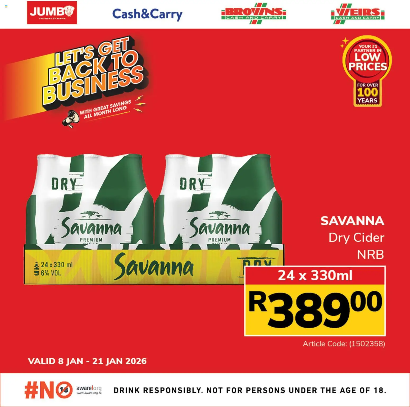 New Jumbo catalogue – valid from 08.01.2026 | Page: 7 | Products: Cider