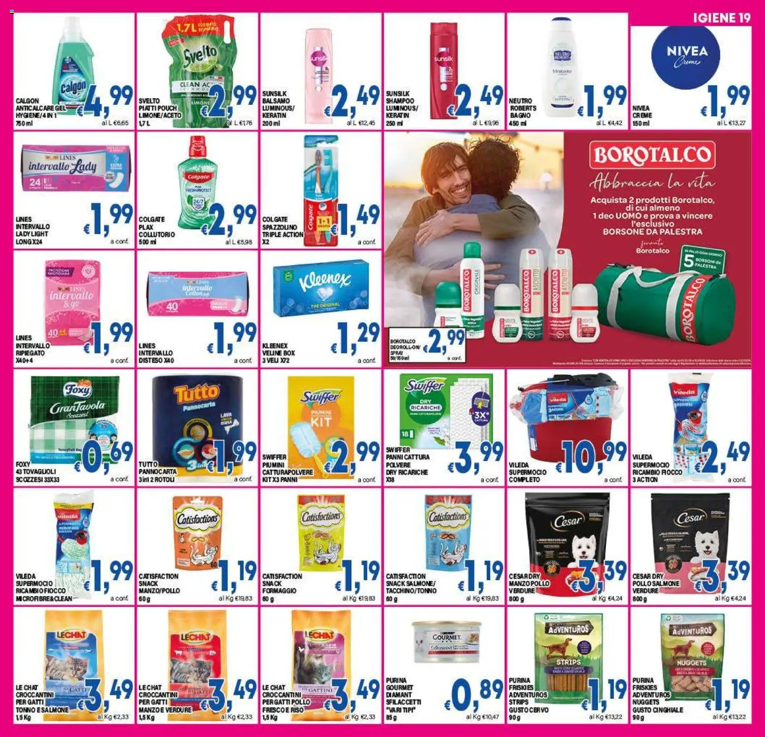 Volantino DEM del 07.01.2026 | Pagina: 19 | Prodotti: Collutorio, Salmone, Riso, The