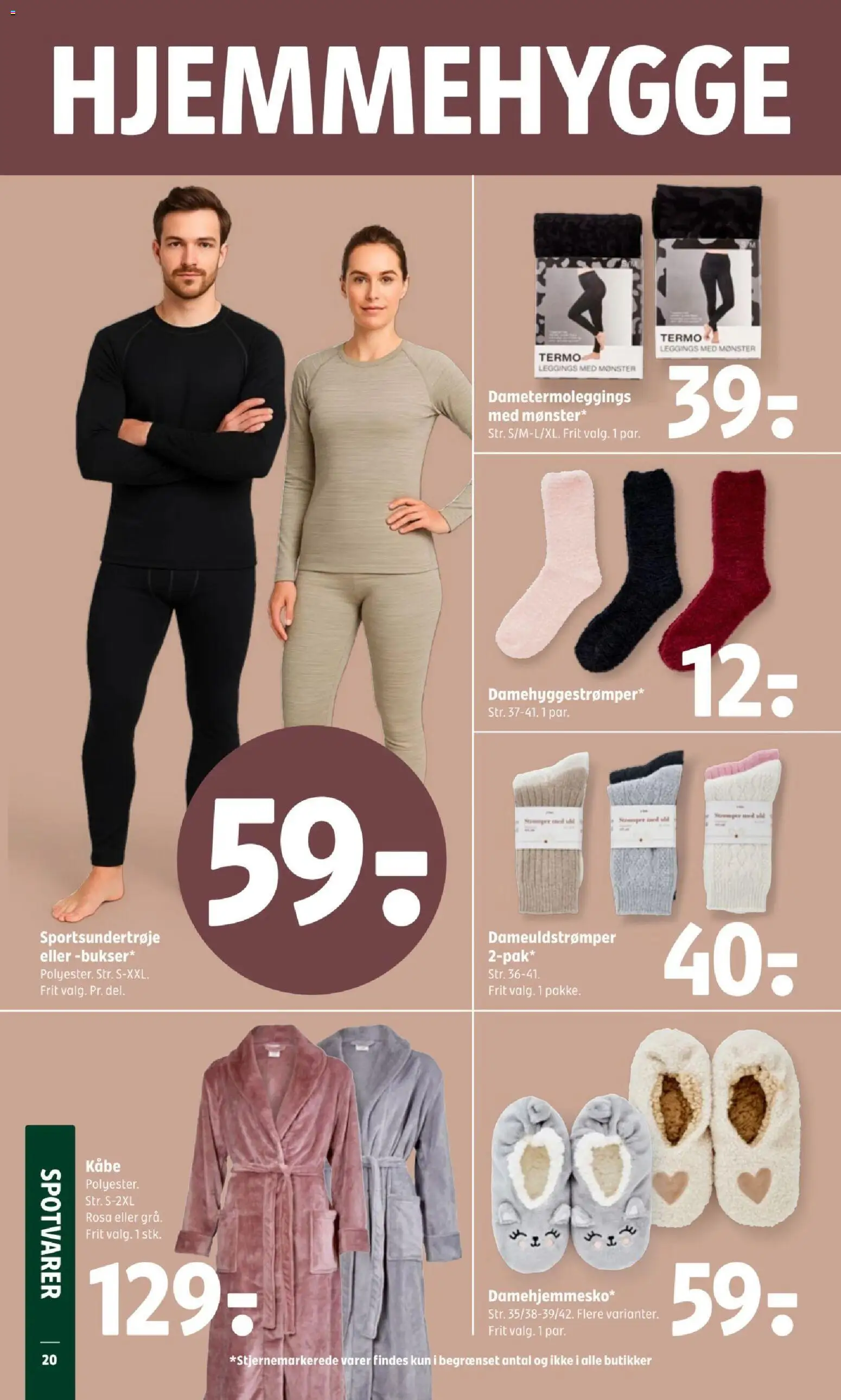 Coop 365 tilbudsavis – gyldig fra 08.01.2026 | Side: 22 | Produkter: Leggings, Strømper
