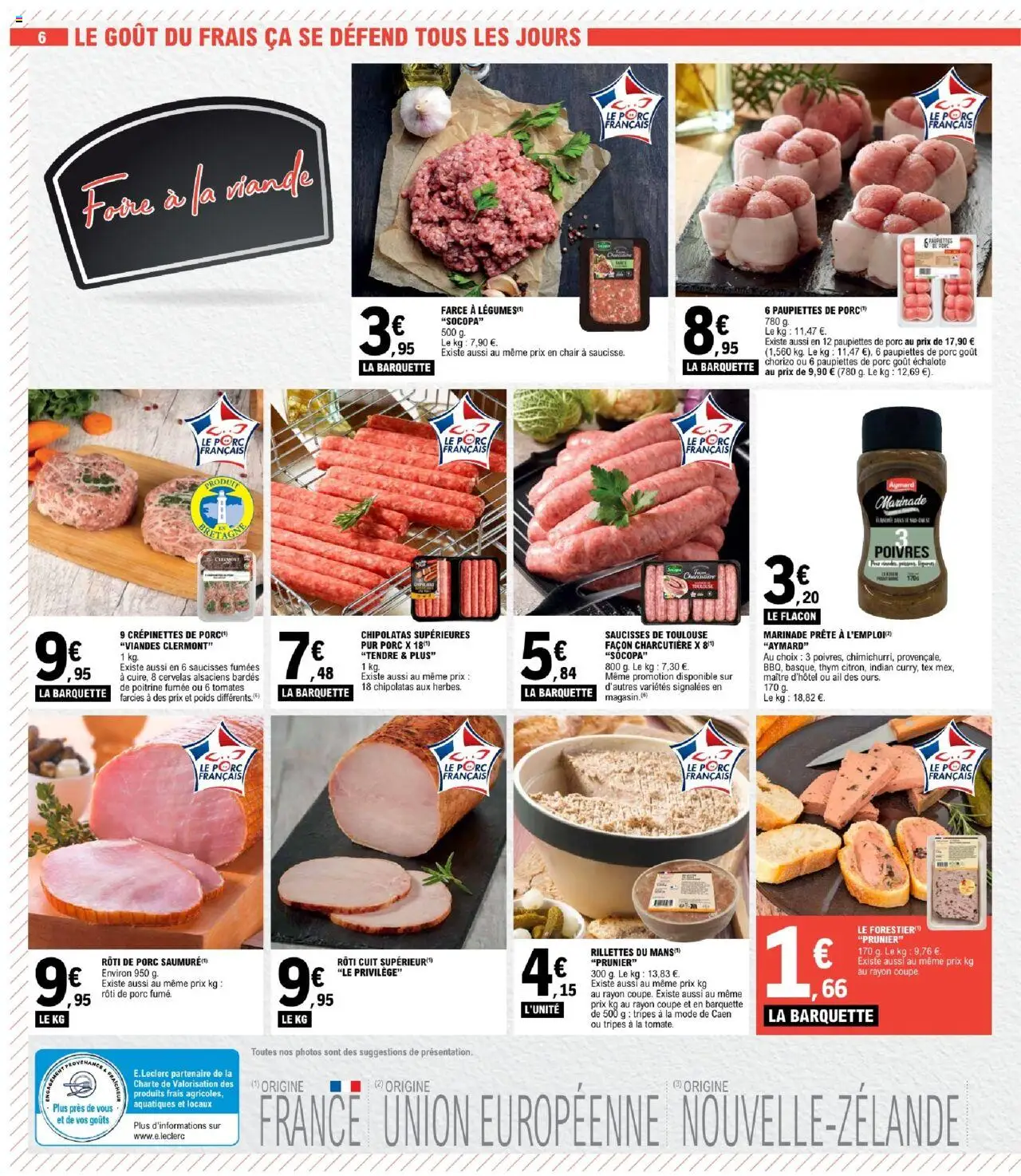  | Page: 6 | Produits: Échalote, Ail, Viande, Tomates