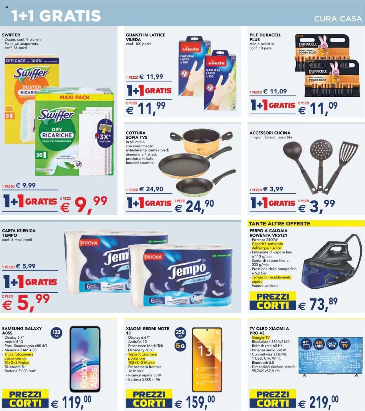 Volantino Esselunga S del 28.08.2025 | Pagina: 11 | Prodotti: Pile, Carta igienica, Guanti, Batteria