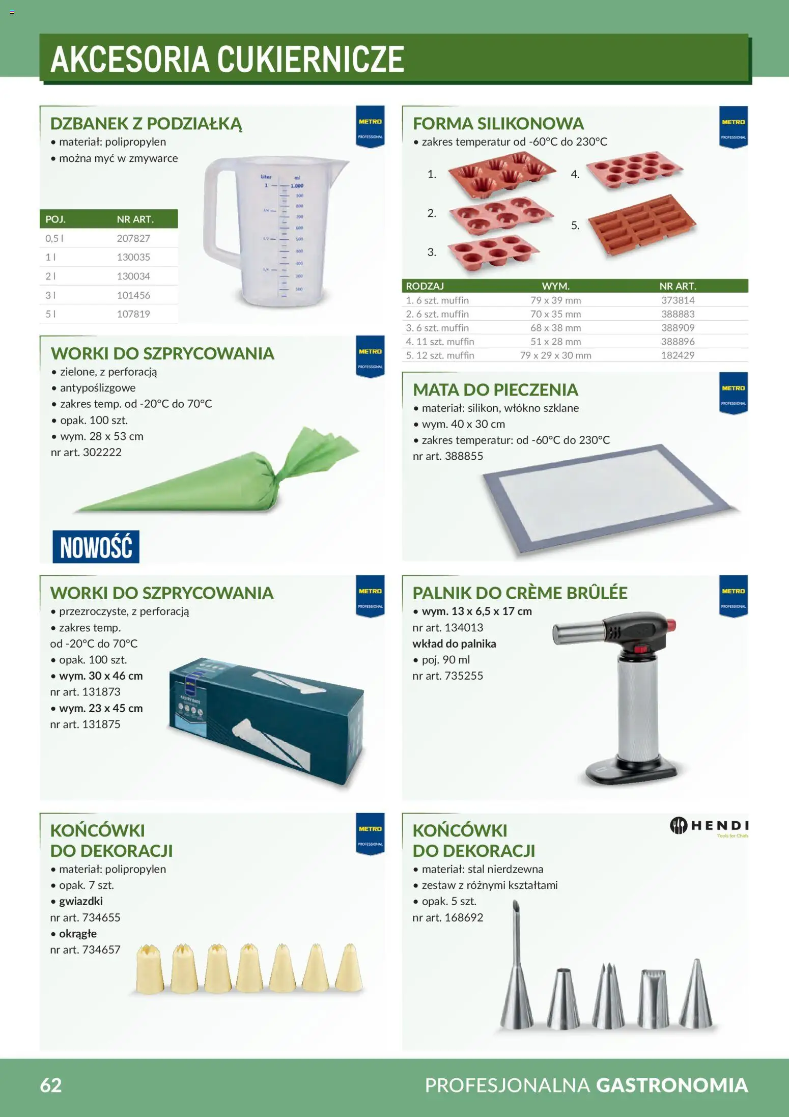 Makro Gazetka - Profesjonalna Gastronomia od 01.02.2026 | Strona: 62 | Produkty: Dzbanek