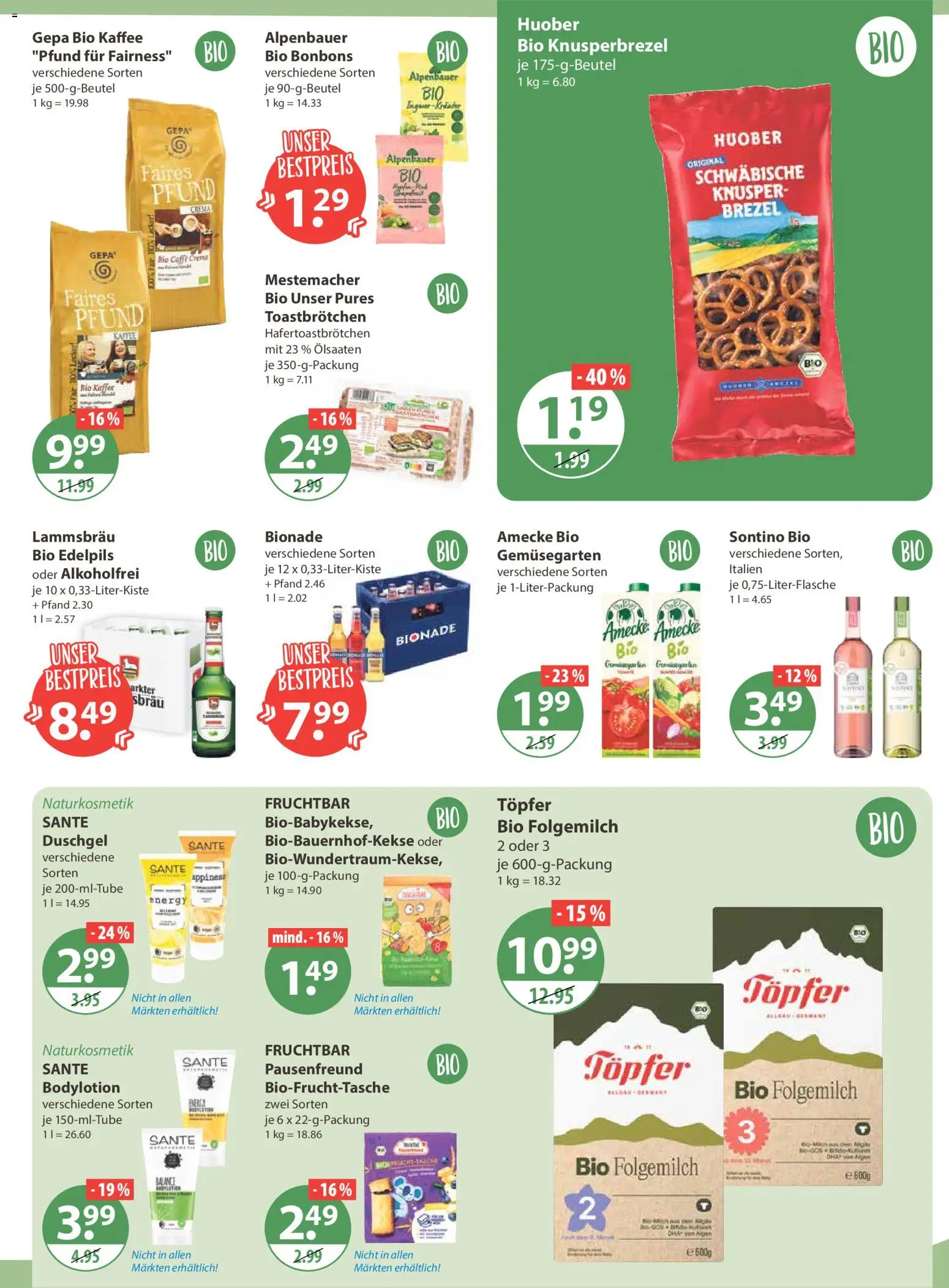 V-Markt - München – gültig ab 26.02.2026 | Seite: 13 | Produkte: Energy, Kaffee, Bionade, Duschgel