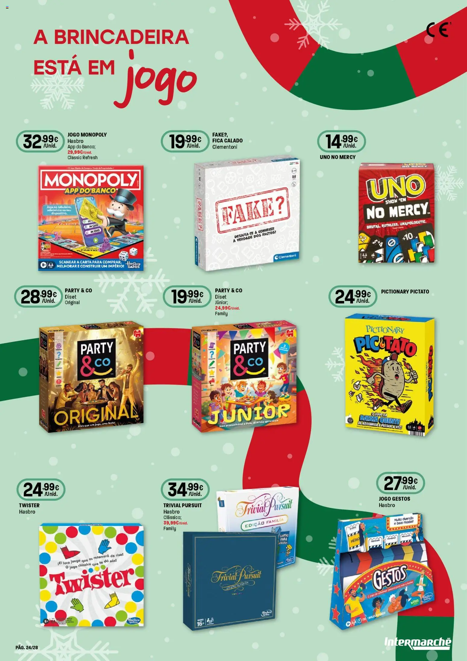 Intermarché - Brinquedos Super │ válido de 13.11.2025 | Página: 24 | Produtos: Batata, Banco