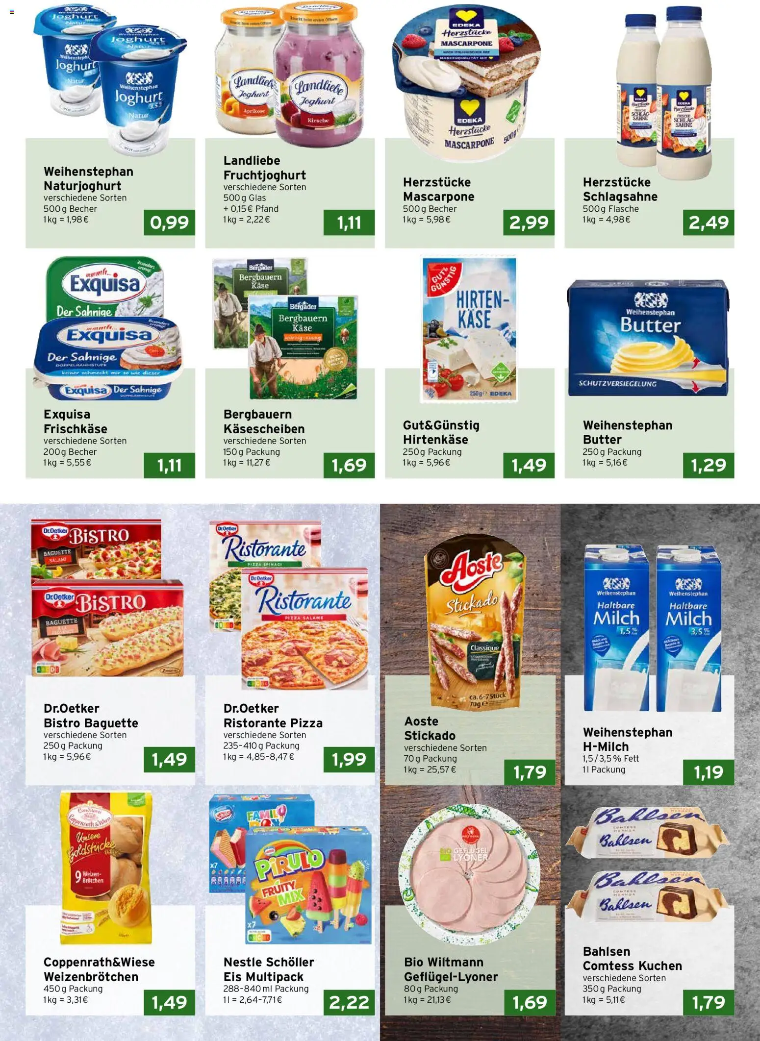 CAP Markt Prospekt – gültig ab 16.03.2026 | Seite: 2 | Produkte: Ristorante, Landliebe joghurt, Pizza, Eis