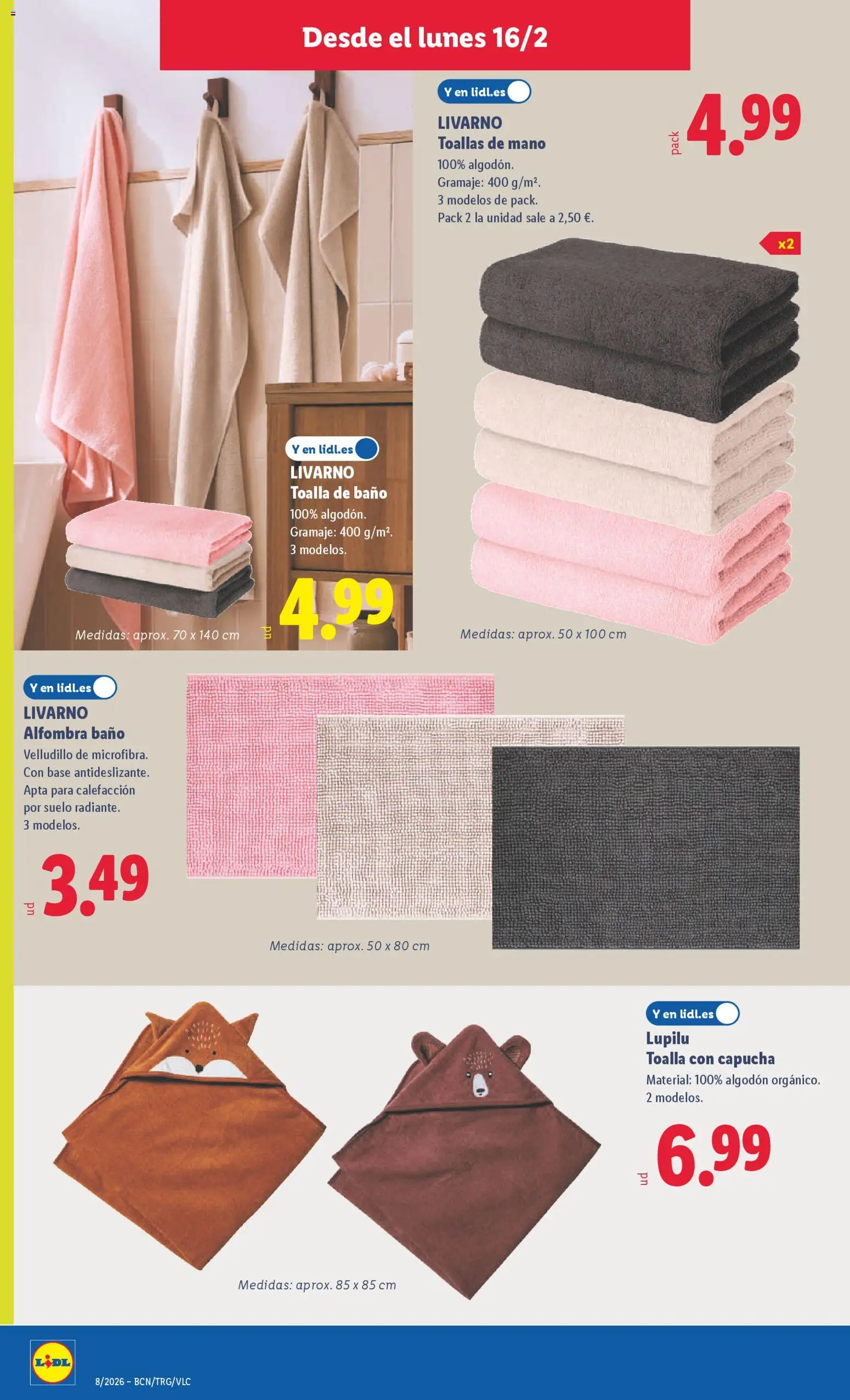 Lidl folleto de bazar │ válido desde el 16.02.2026 | Página: 14