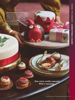 Preview of Waitrose - Christmas valid from 01.10.2025 | Page: 61 | Products: Chocolate, Cake, Raspberry, Vanilla
