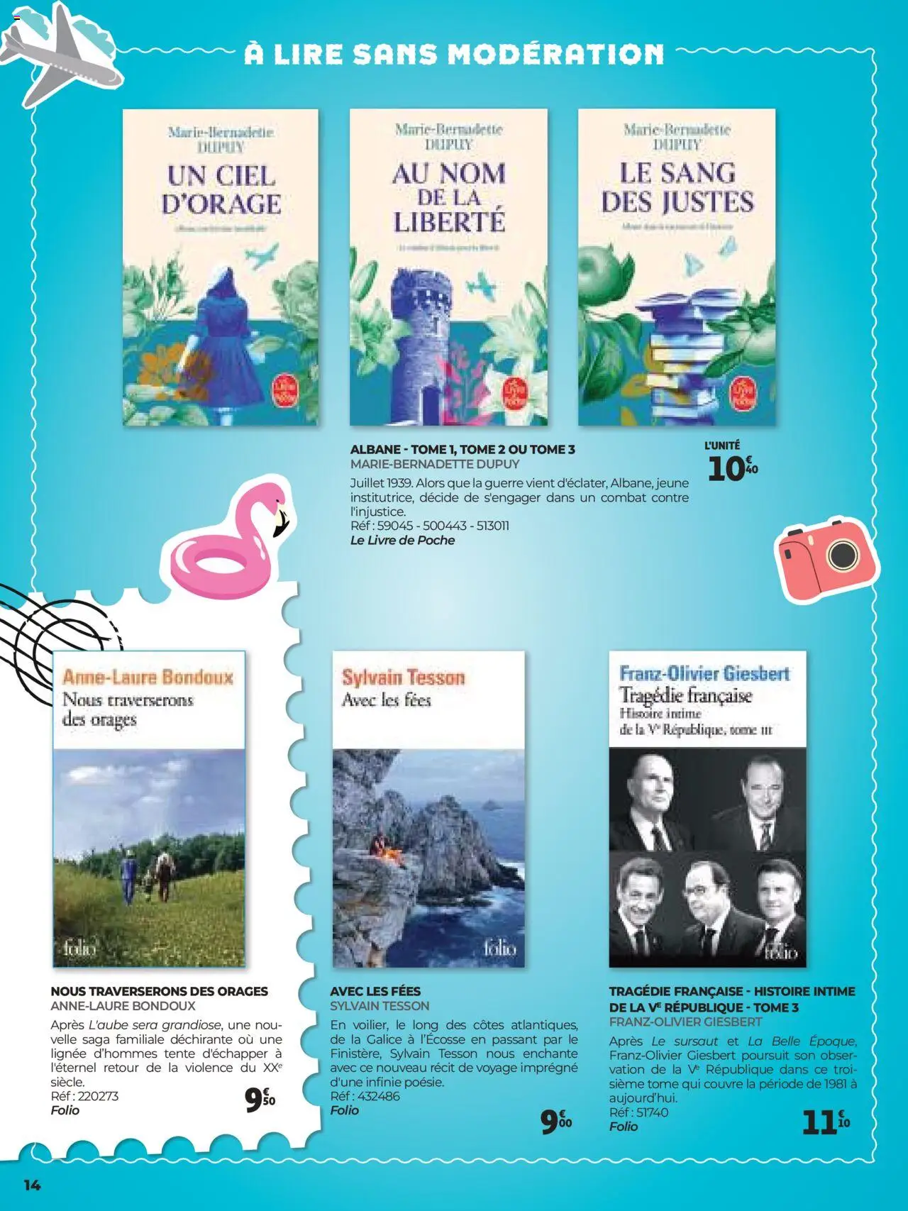 | Page: 14 | Produits: Tente, Livre