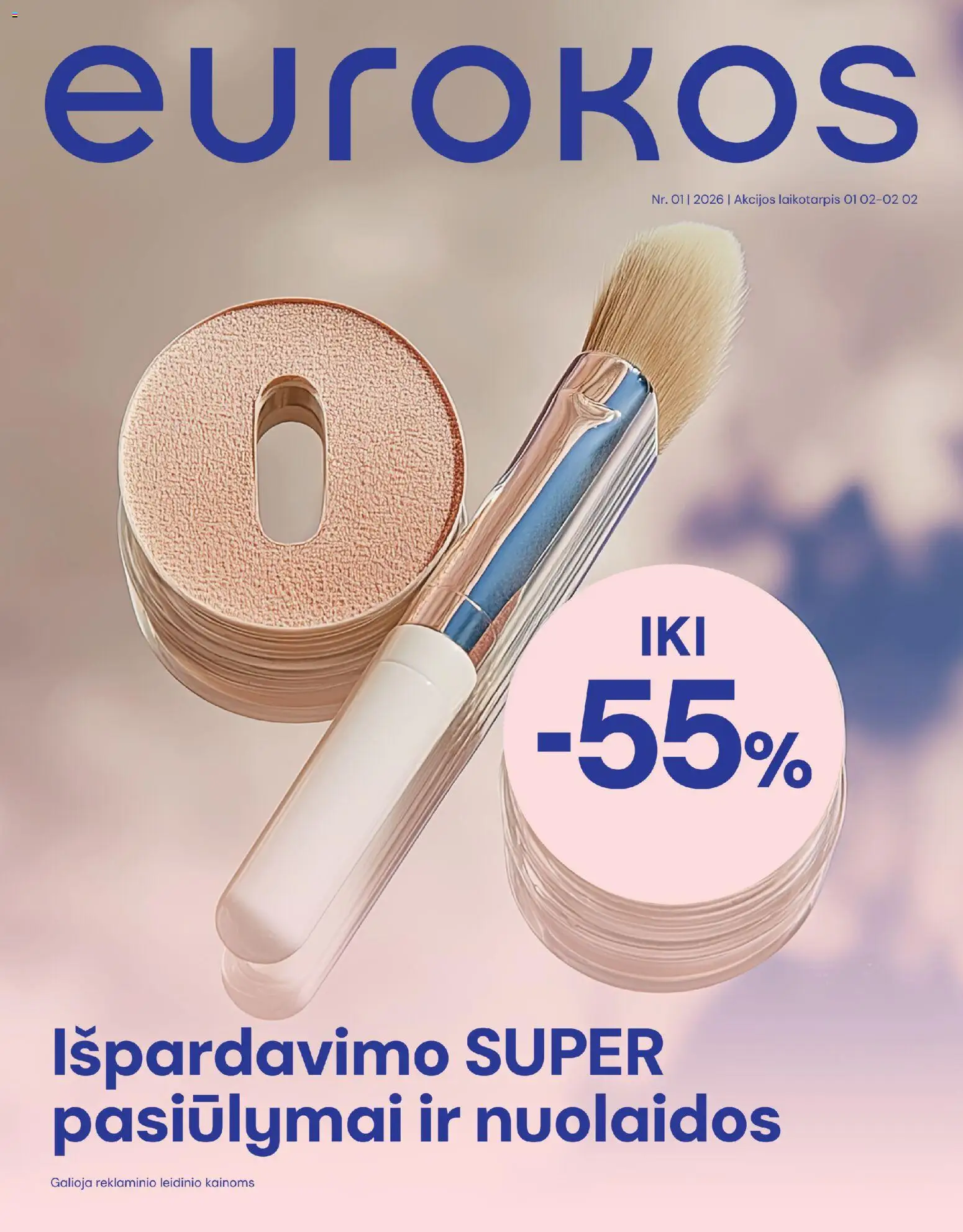 Eurokos akcijos nuo 02.01.2026 | Puslapis: 1