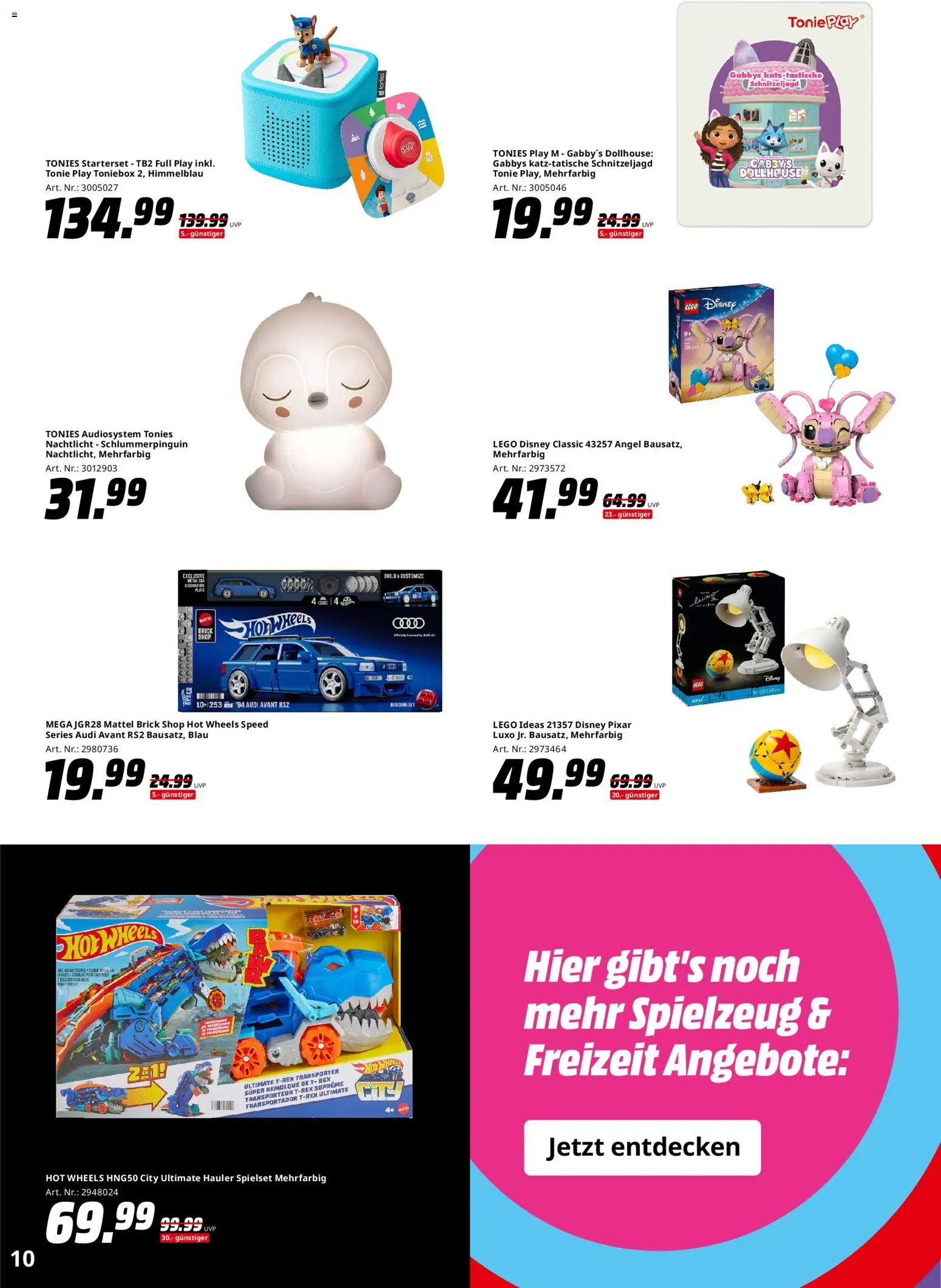 Media Markt - Black Friday  – gültig ab 28.10.2025 | Seite: 10 | Produkte: Nachtlicht