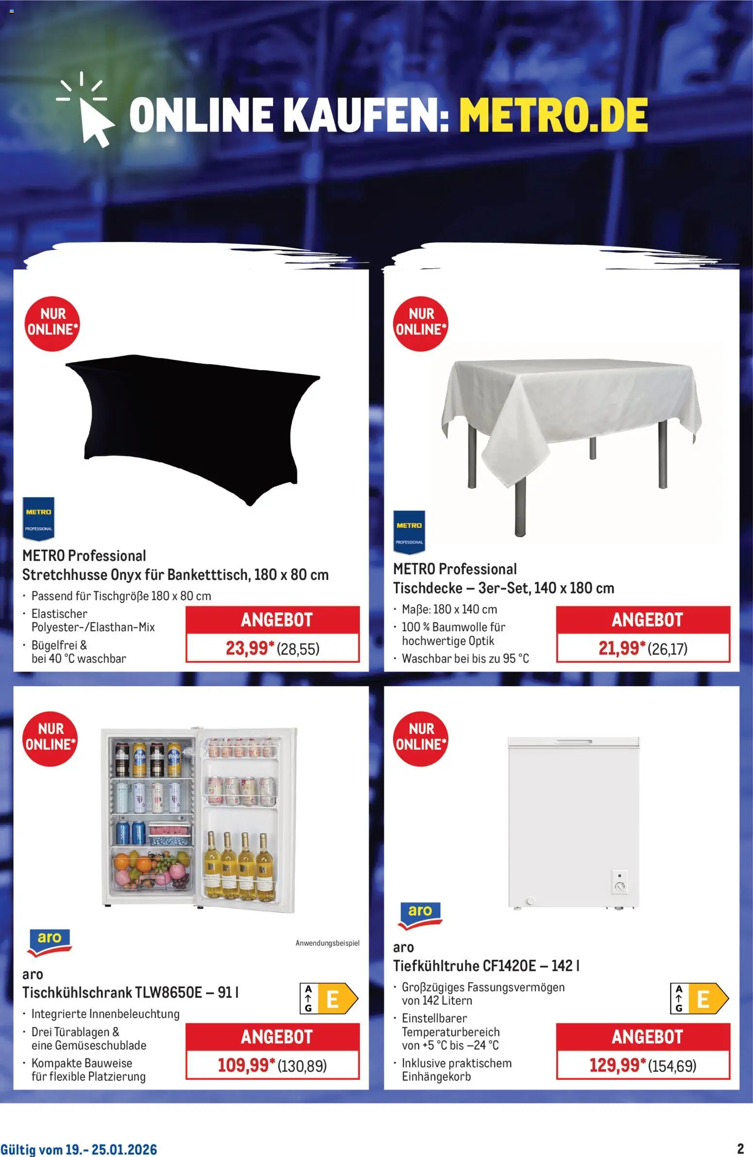 Metro - Online: Wochen-Angebote – gültig ab 19.01.2026 | Seite: 2