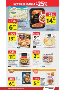 Pogląd oferty "Intermarche Gazetka" - ważna od 23.10.2025 | Strona: 23 | Produkty: Kebab, Pizza, Pancakes, Warzywa