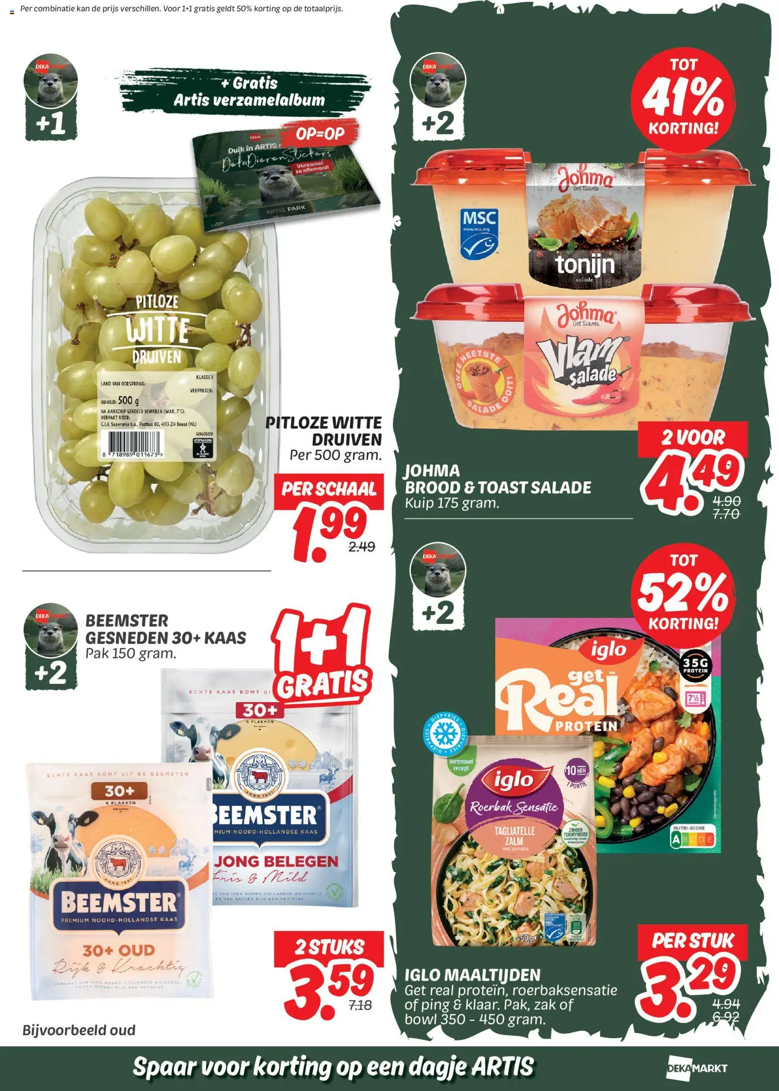 {H1} | Pagina: 3 | Producten: Kan, Schaal, Salade, Druiven