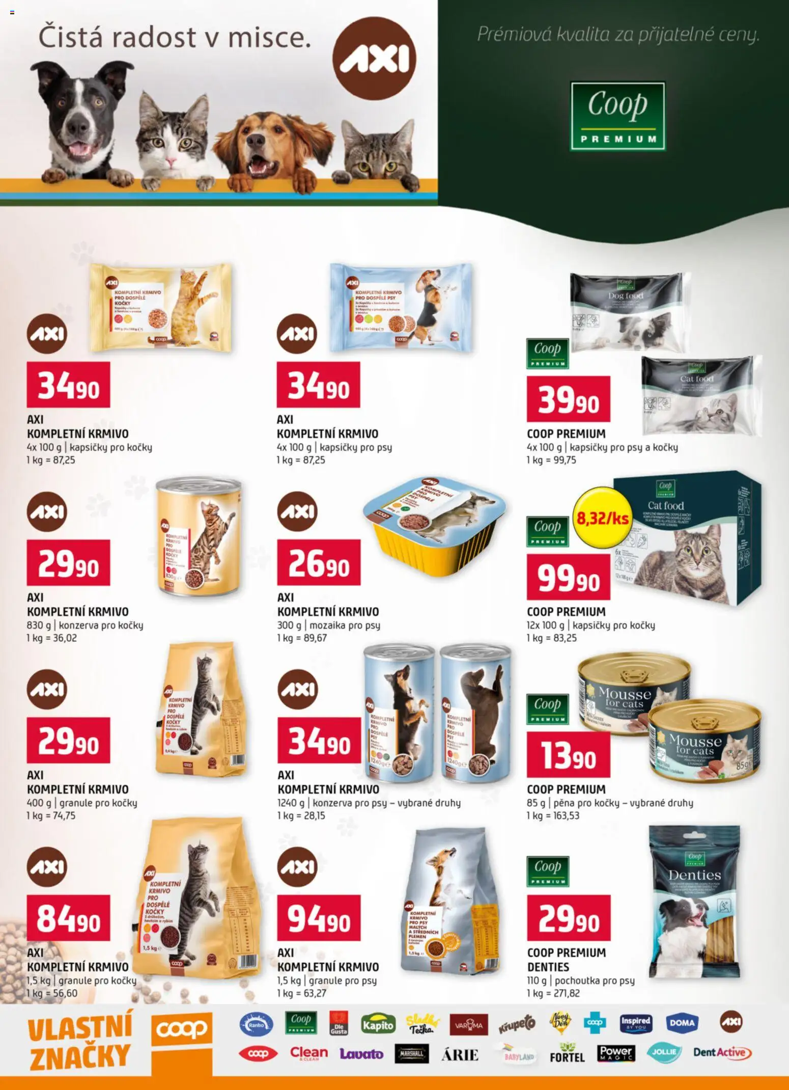 Terno leták od 15.04.2026 | Strana: 18 | Produkty: Kapsičky pro kočky, Granule pro kočky, Pochoutka pro psy, Konzerva pro kočky