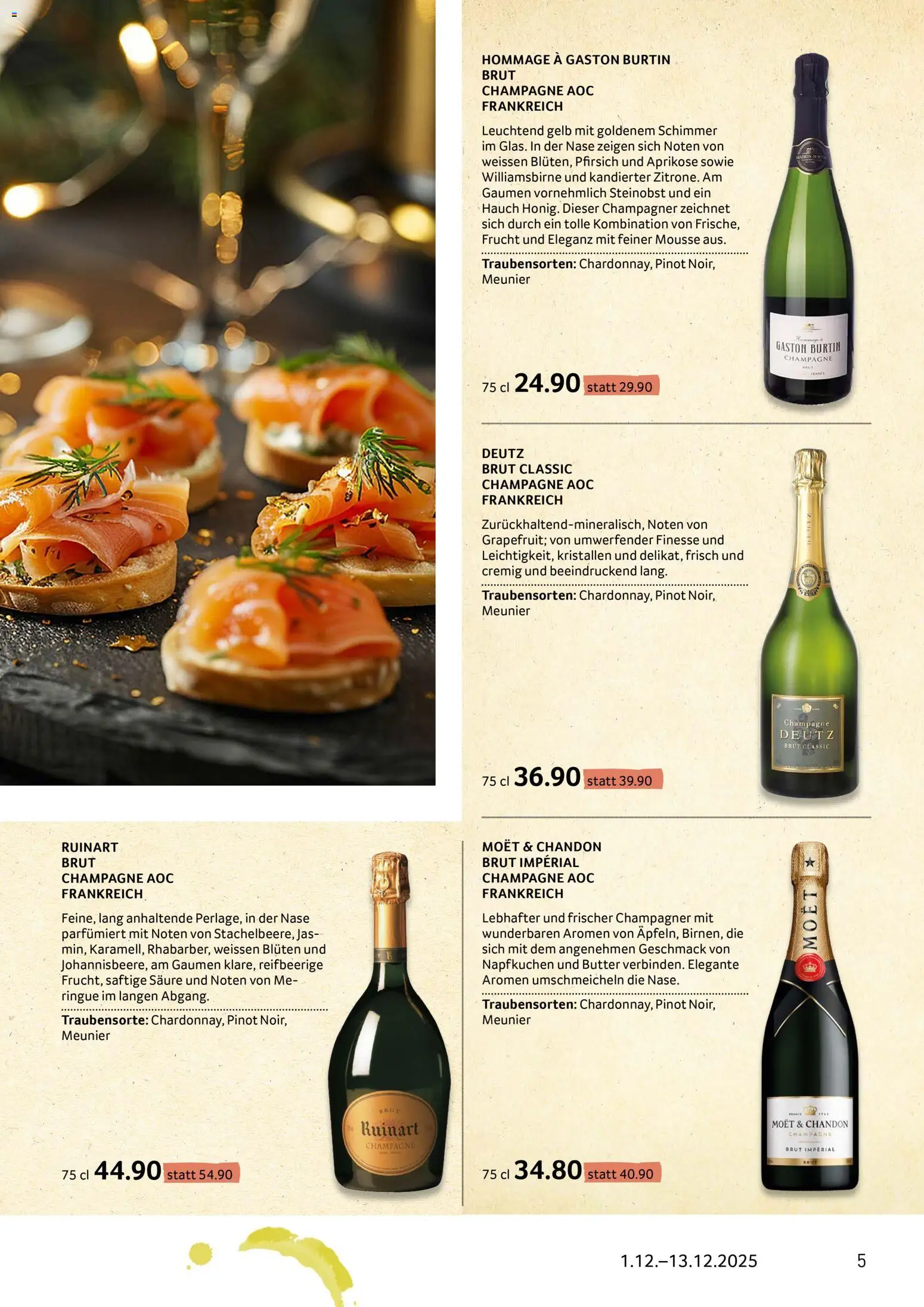 Prodega Aktionen Enoteca – gültig ab 01.12.2025 | Seite: 5 | Produkte: Butter, Pfirsich