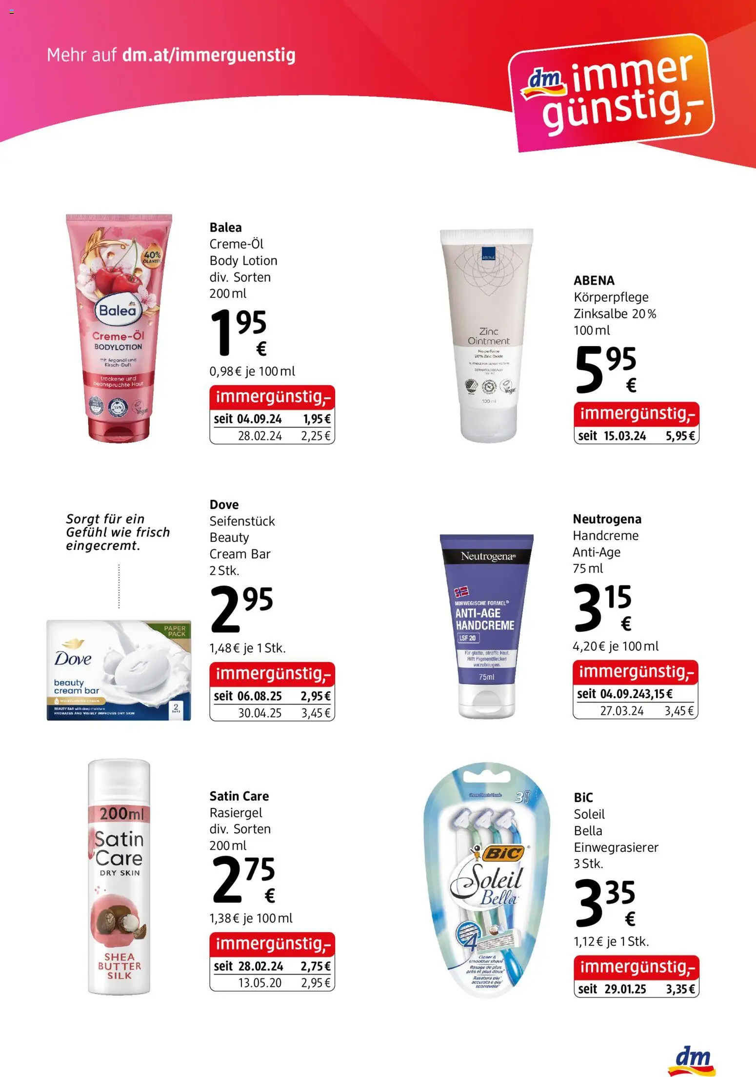 dm drogerie markt  Flugblatt März 2026 gültig ab 26.01.2026 | Seite: 3 | Produkte: Butter, Handcreme