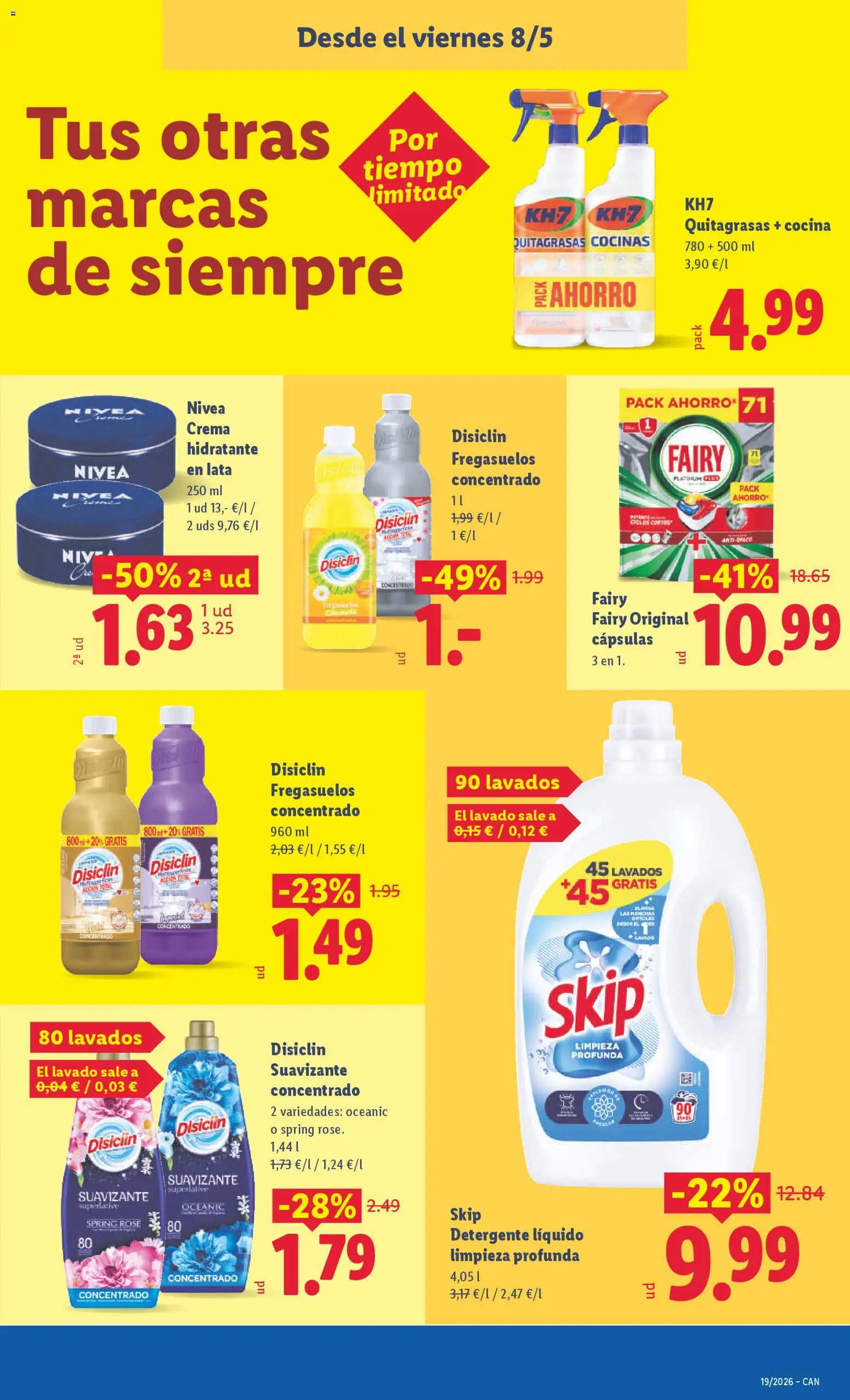 Lidl folleto │ válido desde el 04.05.2026 | Página: 47 | Productos: Detergente, Crema, Detergente líquido, Cocina