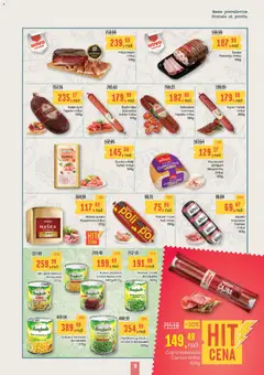 Aroma Market katalog - pregled Aroma Market kataloga - važi od 25.12.2025 | Strana: 9 | Proizvode: Parizer, Grašak, Budimska kobasica, Kobasica