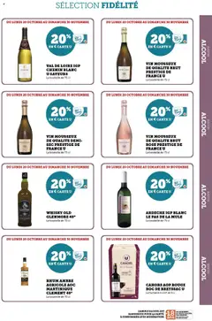 Super U - Prévisualisation de Super U - Ma Sélection Carte U Octobre valide à partir de 20.10.2025 | Page: 33 | Produits: Whisky, Vin mousseux, Mousseux, Vin