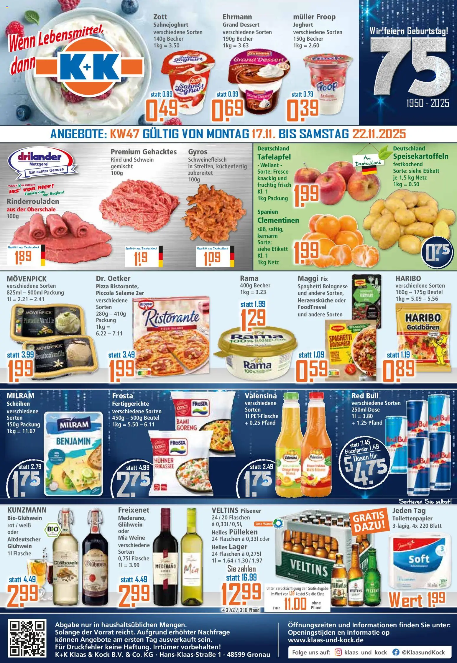 Klaas & Kock Prospekt 	 – gültig ab 17.11.2025 | Seite: 1