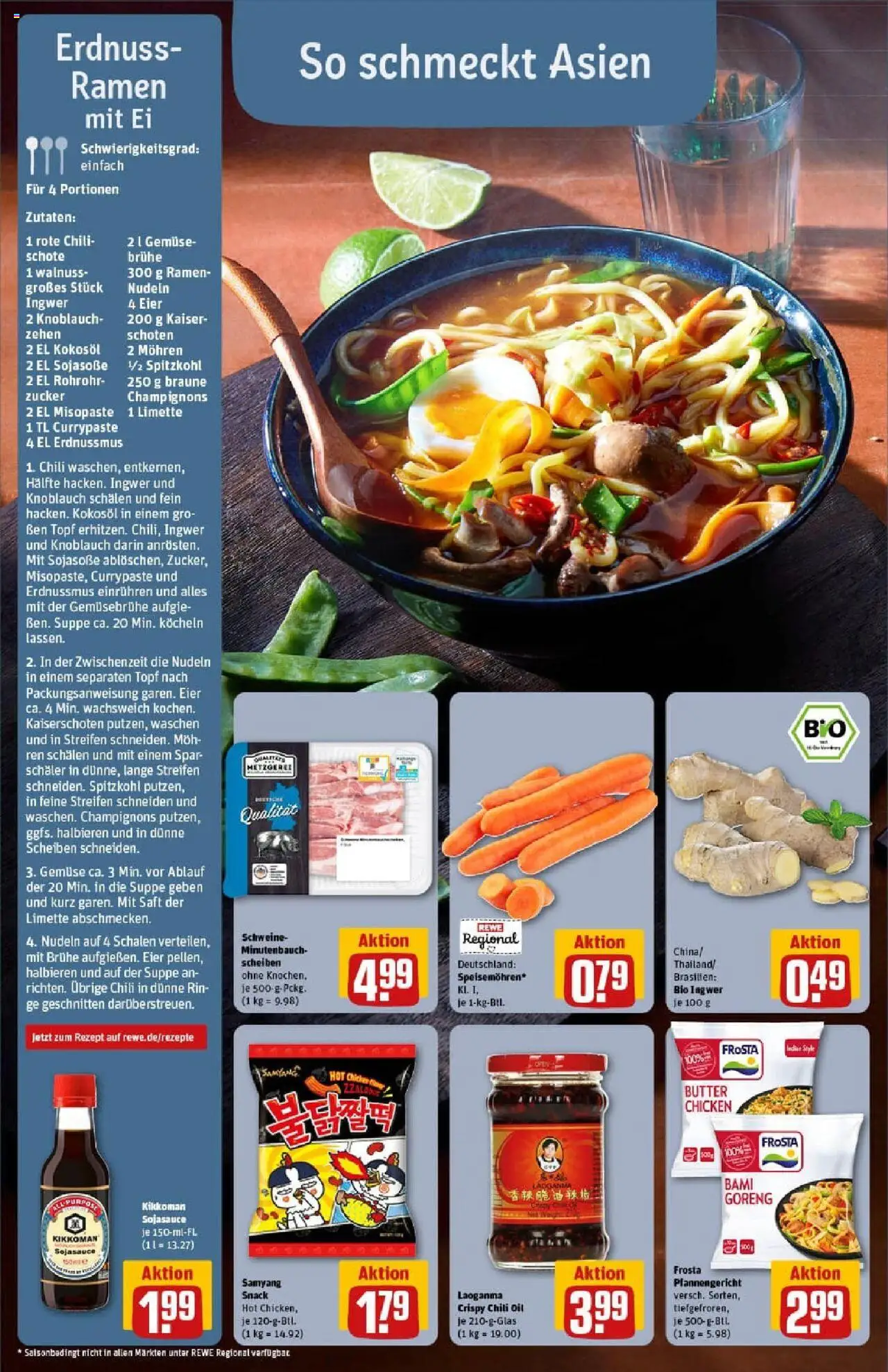 Rewe prospekt Stockstadt	 – gültig ab 01.09.2025 | Seite: 4 | Produkte: Eier, Mohren, Champignons, Zucker